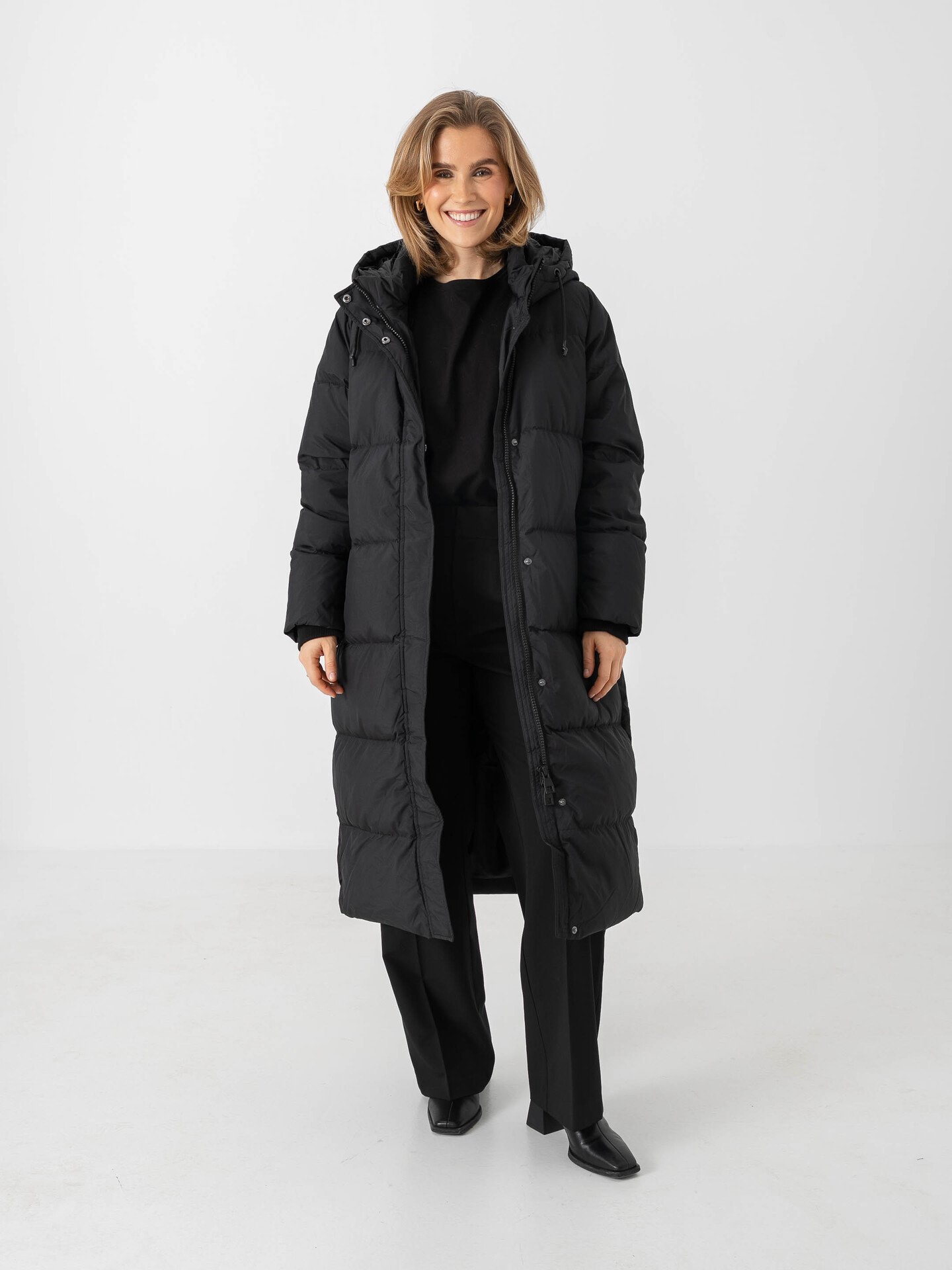 Only Alice Down Coat Black