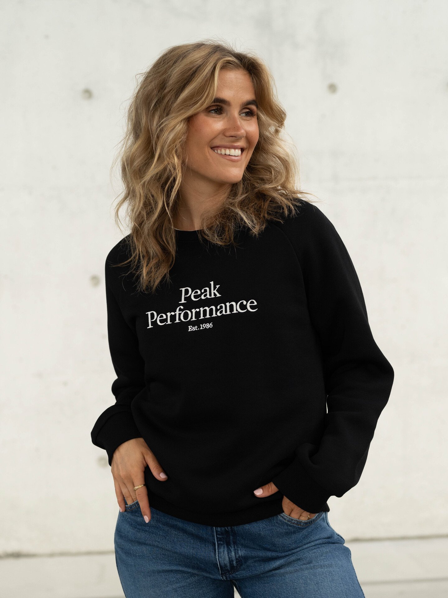 Peak Performance Original Crew Black