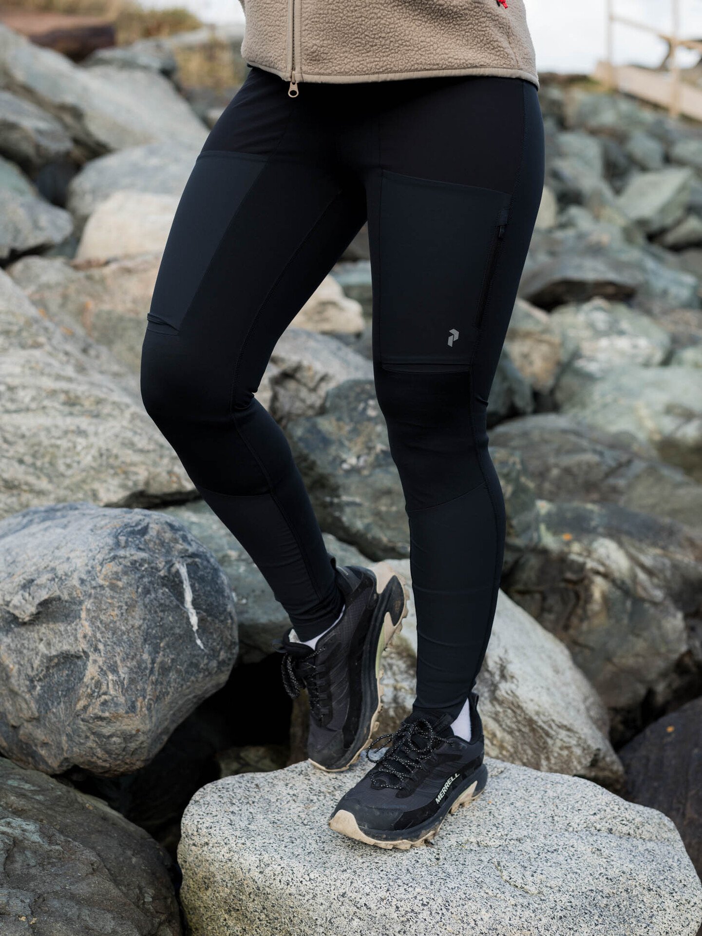 Peak Performance Ascent Track Tights Black