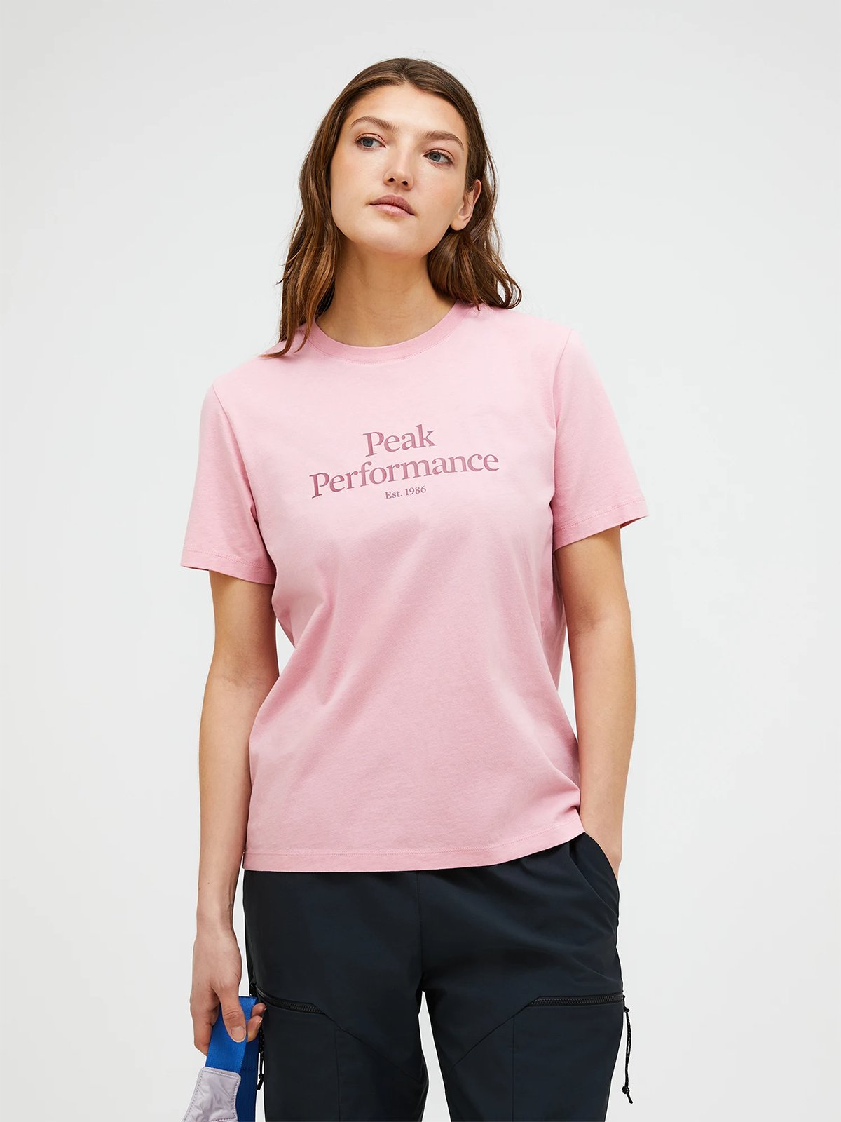 Peak Performance Original Tee Women Warm Blush