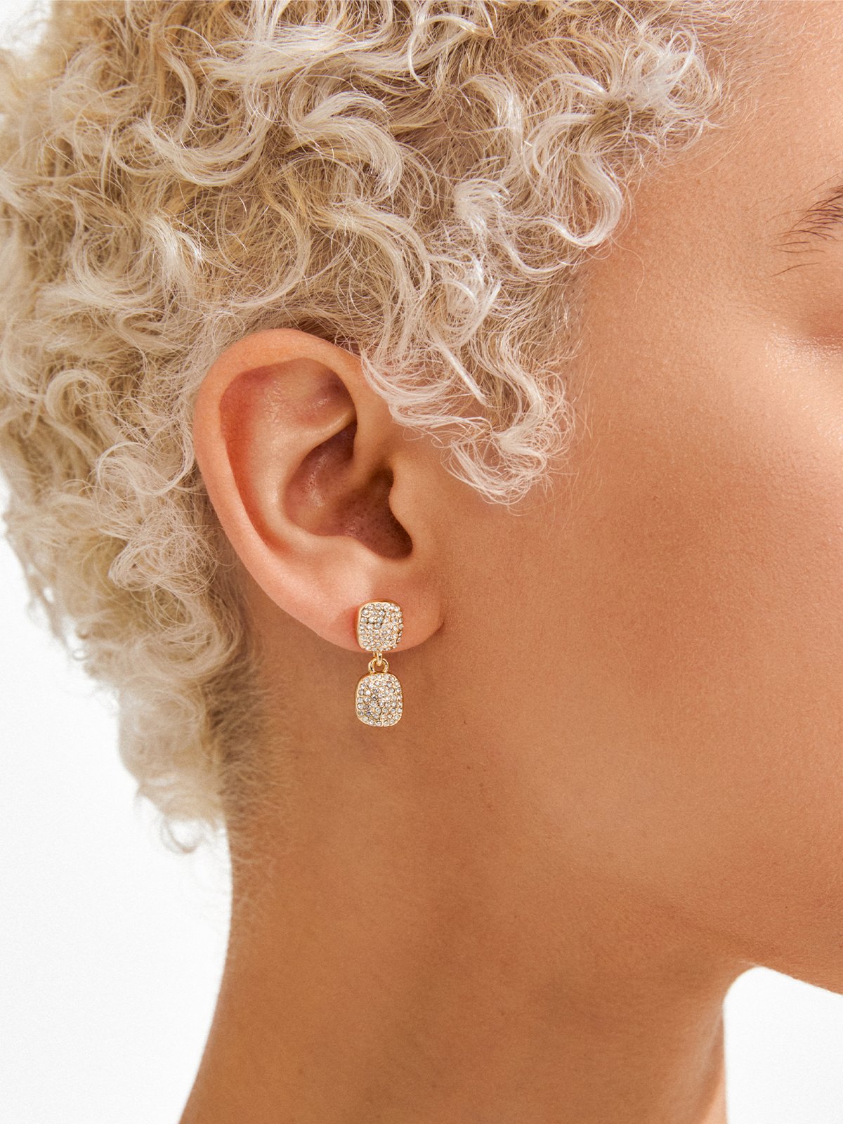 Pilgrim Ember Øredobber Gold