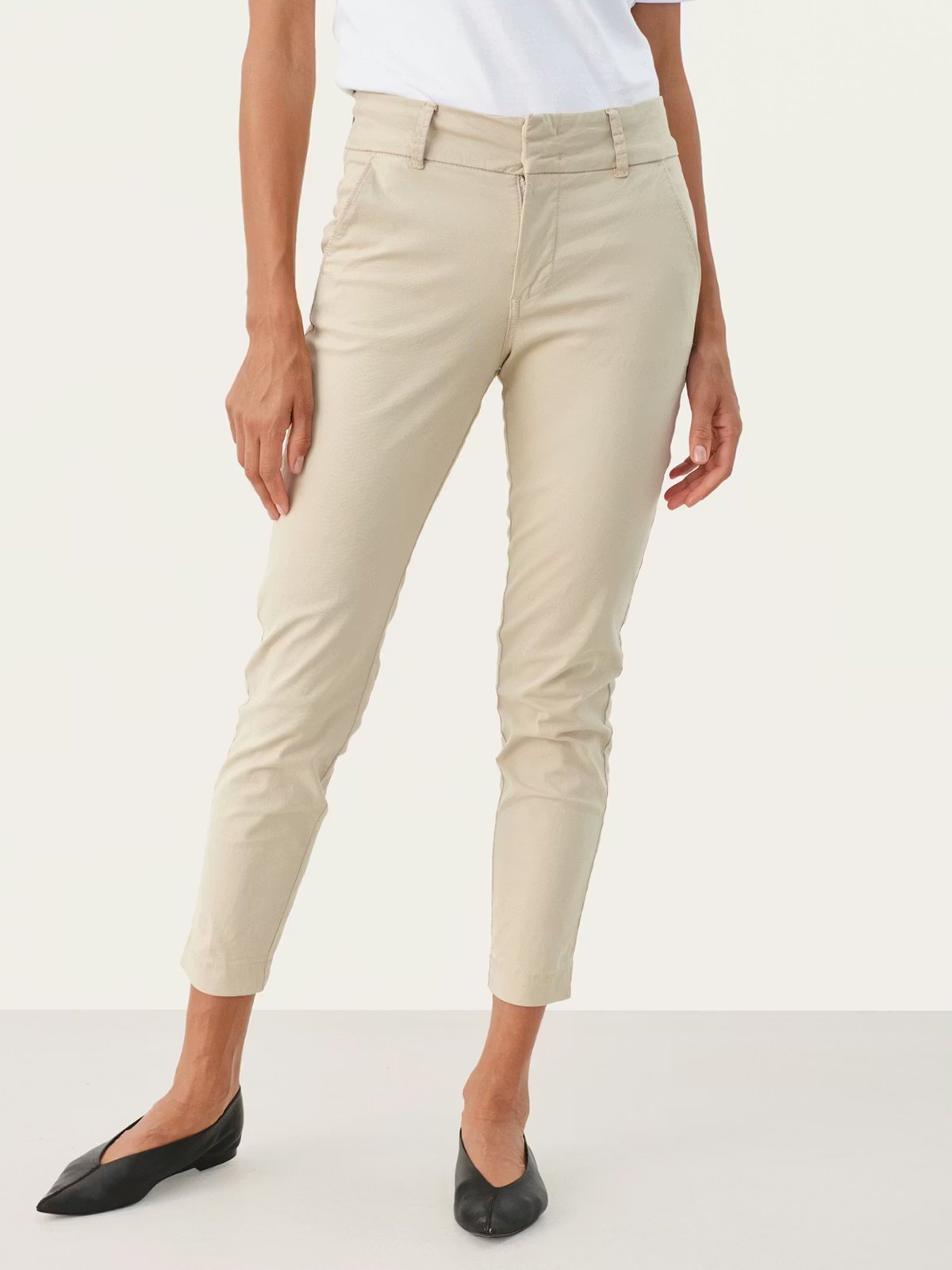 Part Two Soffys Pant White Pepper