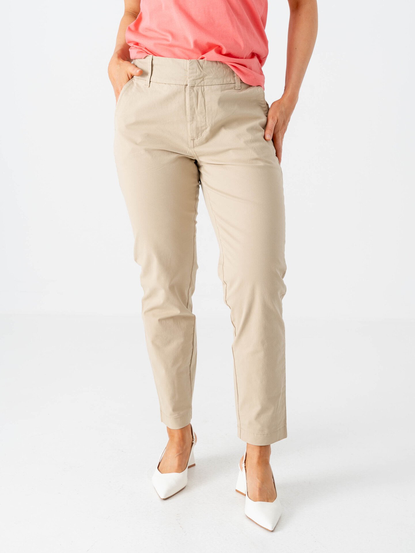 Part Two Soffys Pant White Pepper