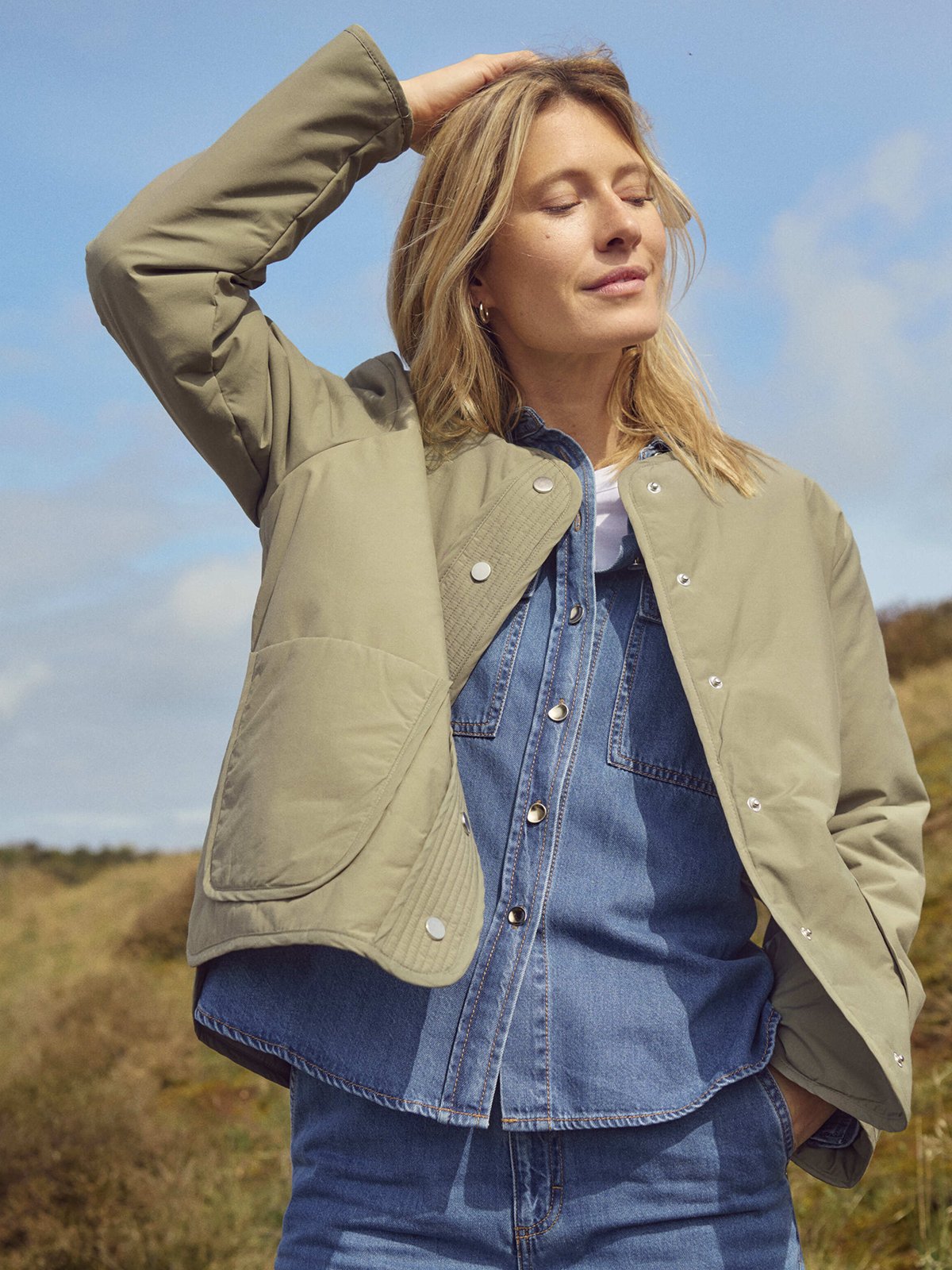 Part Two Yamina Jacket Vetiver