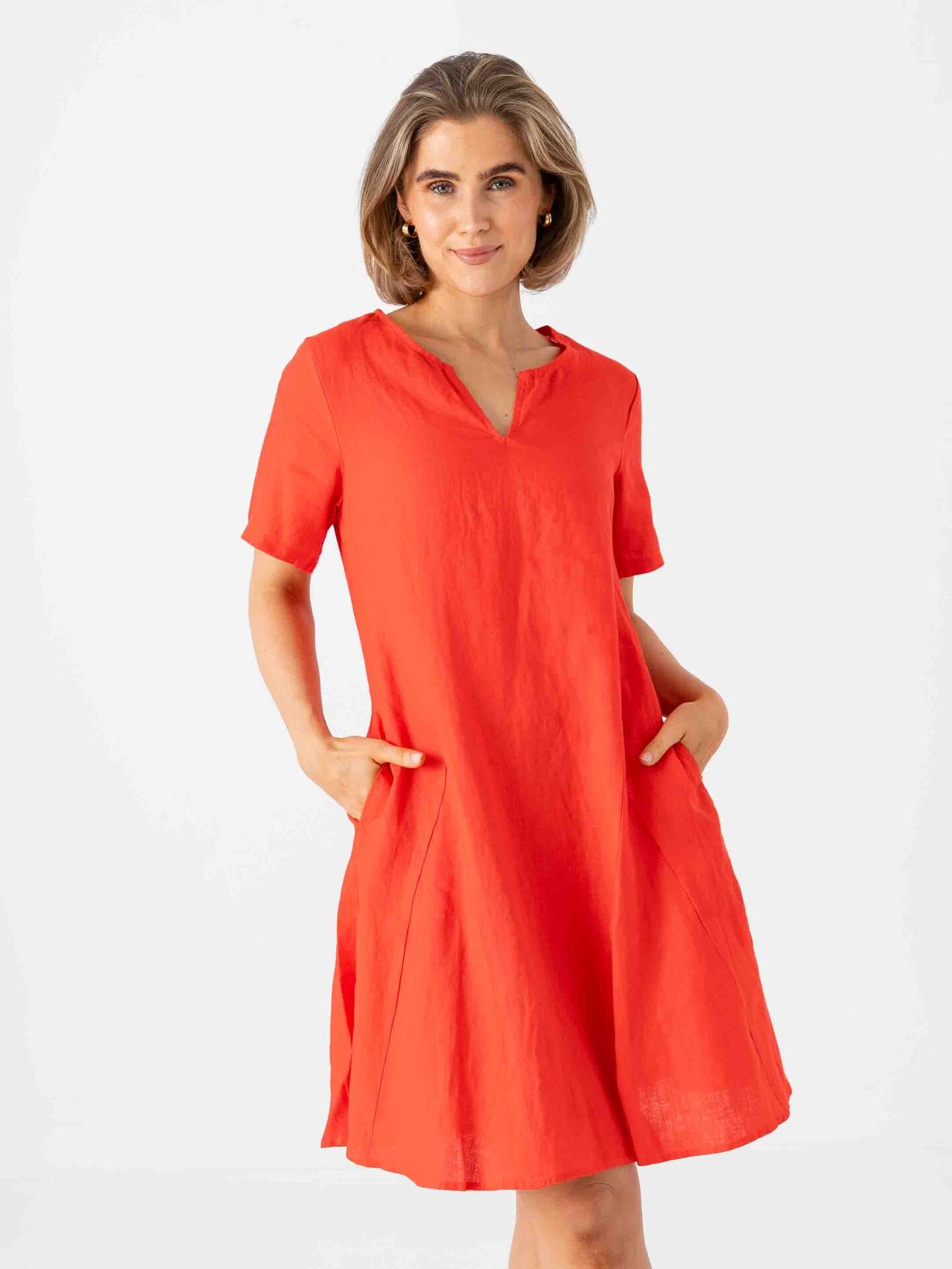 Part Two Aminasa Dress Poppy Red