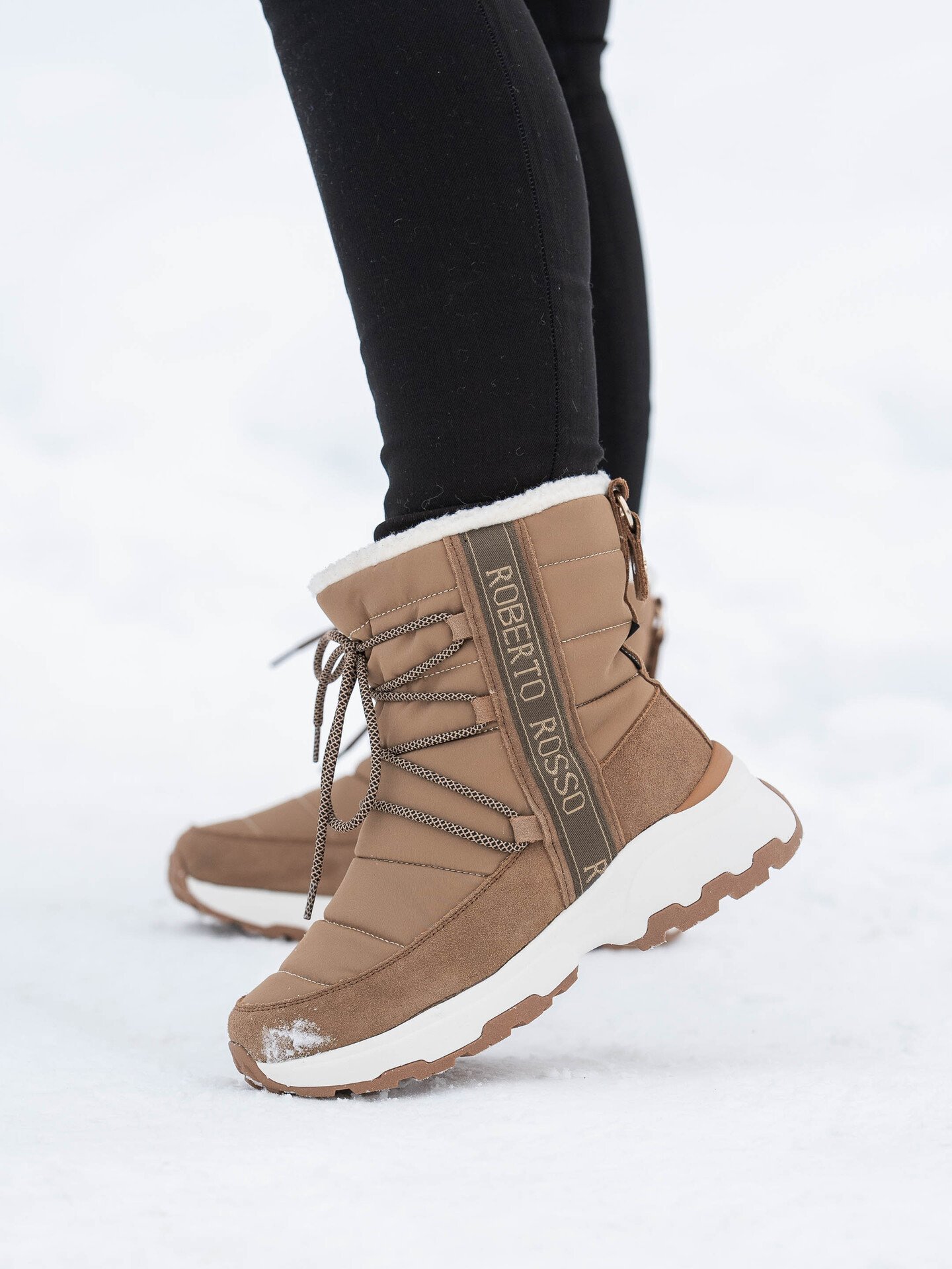 Roberto Rosso Bottini Water Resistant Warm Brown