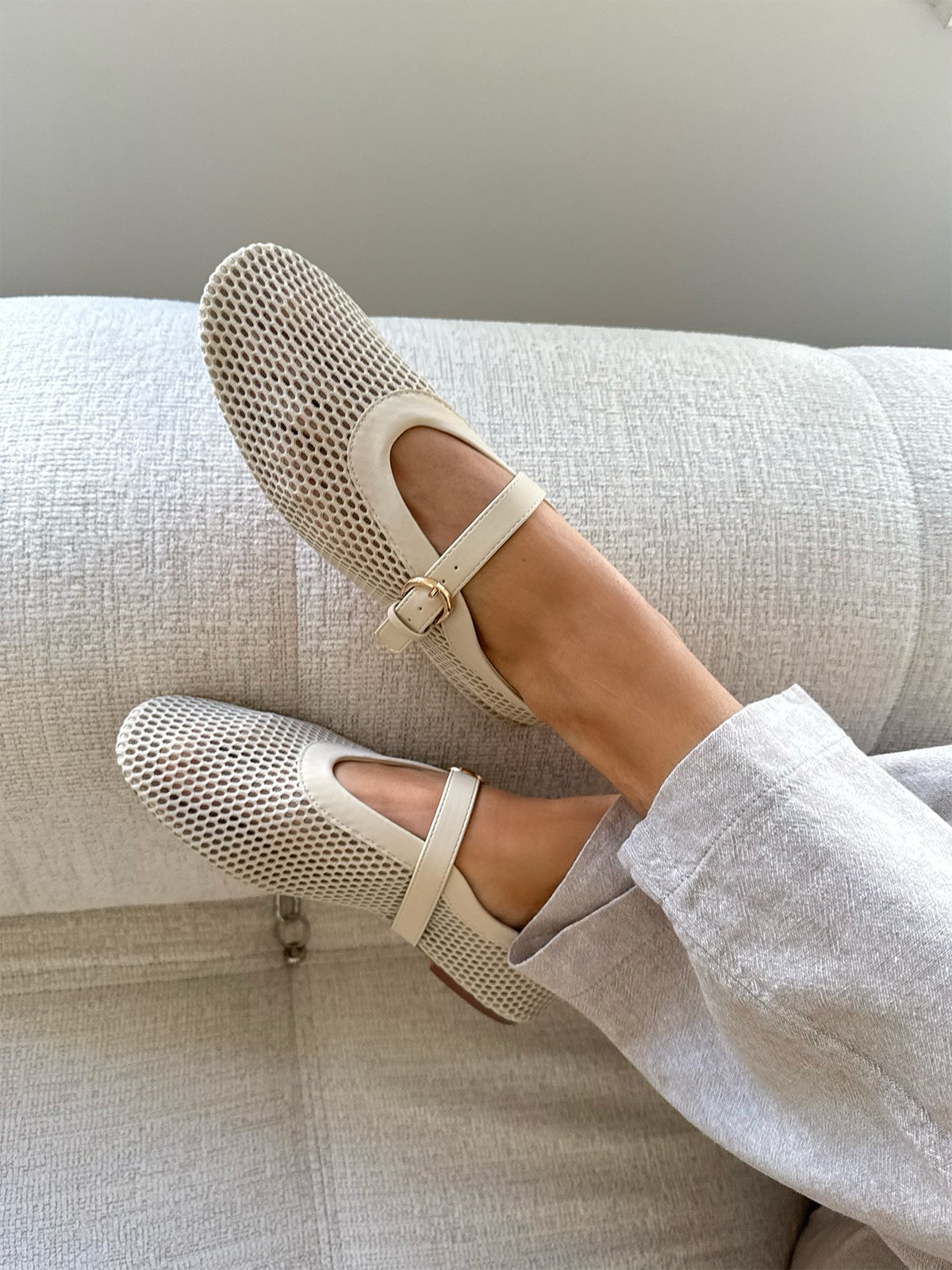 Roberto Rosso Palermo Ballerina White