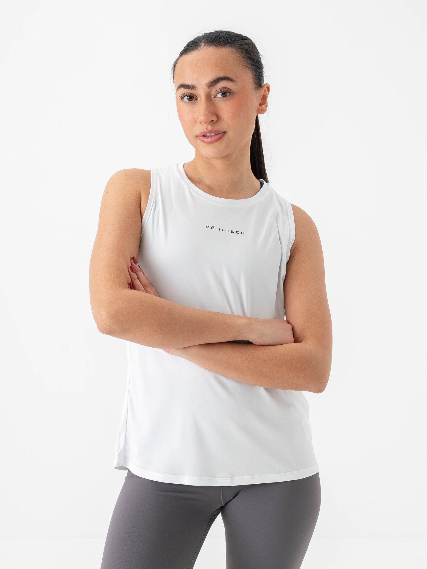 Röhnisch Team Logo Tank Top White
