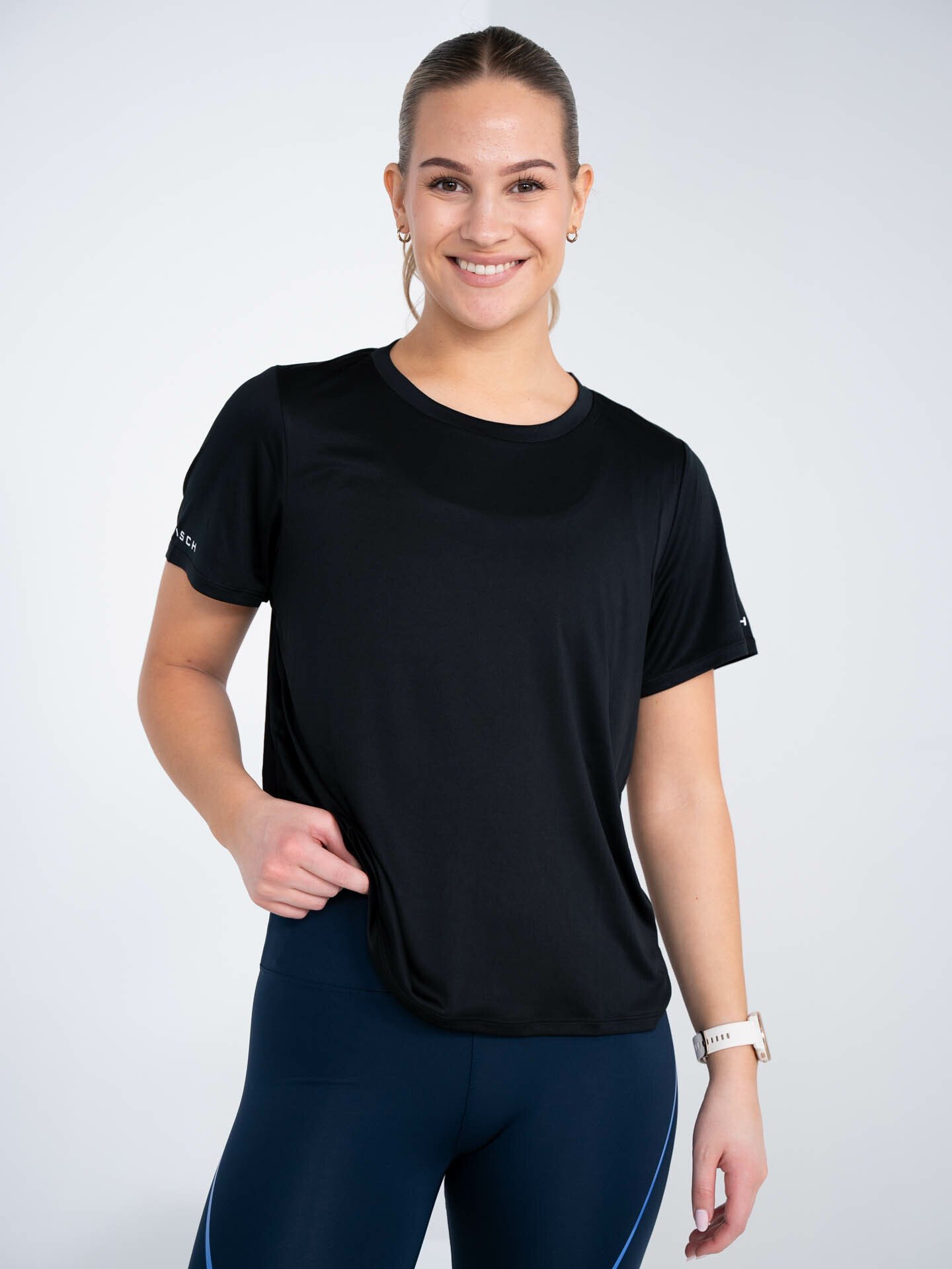 Röhnisch Team Logo Tee Black