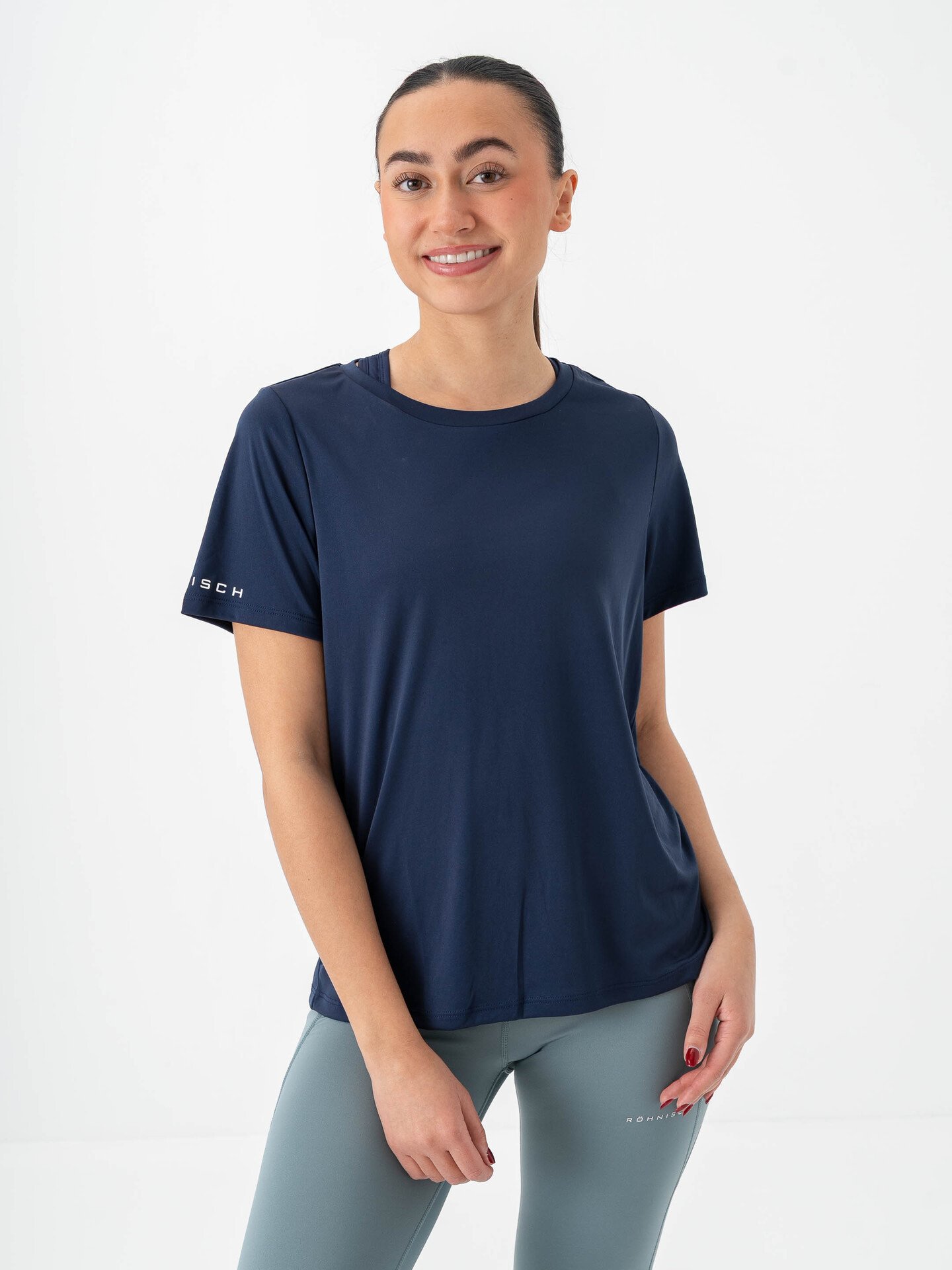 Röhnisch Team Logo Tee Indigo
