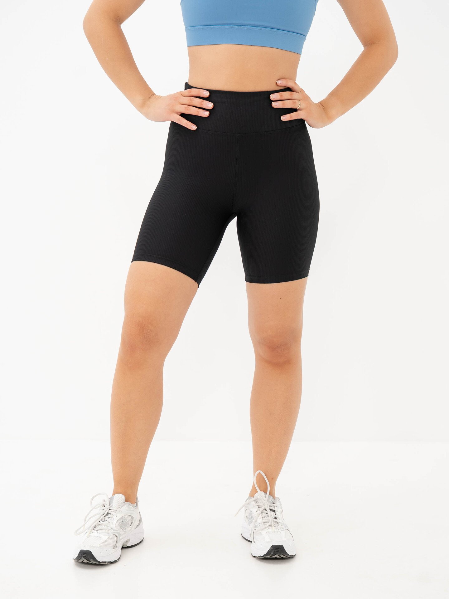 Röhnisch Ribbed R Bike High Waist Tights Black