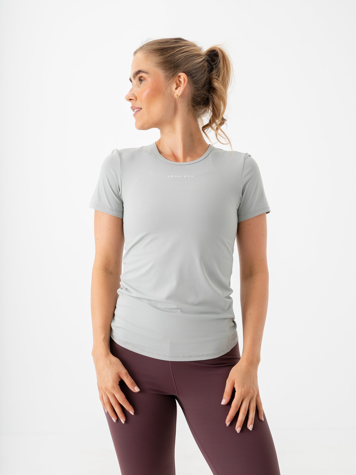 Röhnisch Jacquard Short Sleeve Top Belgian Block