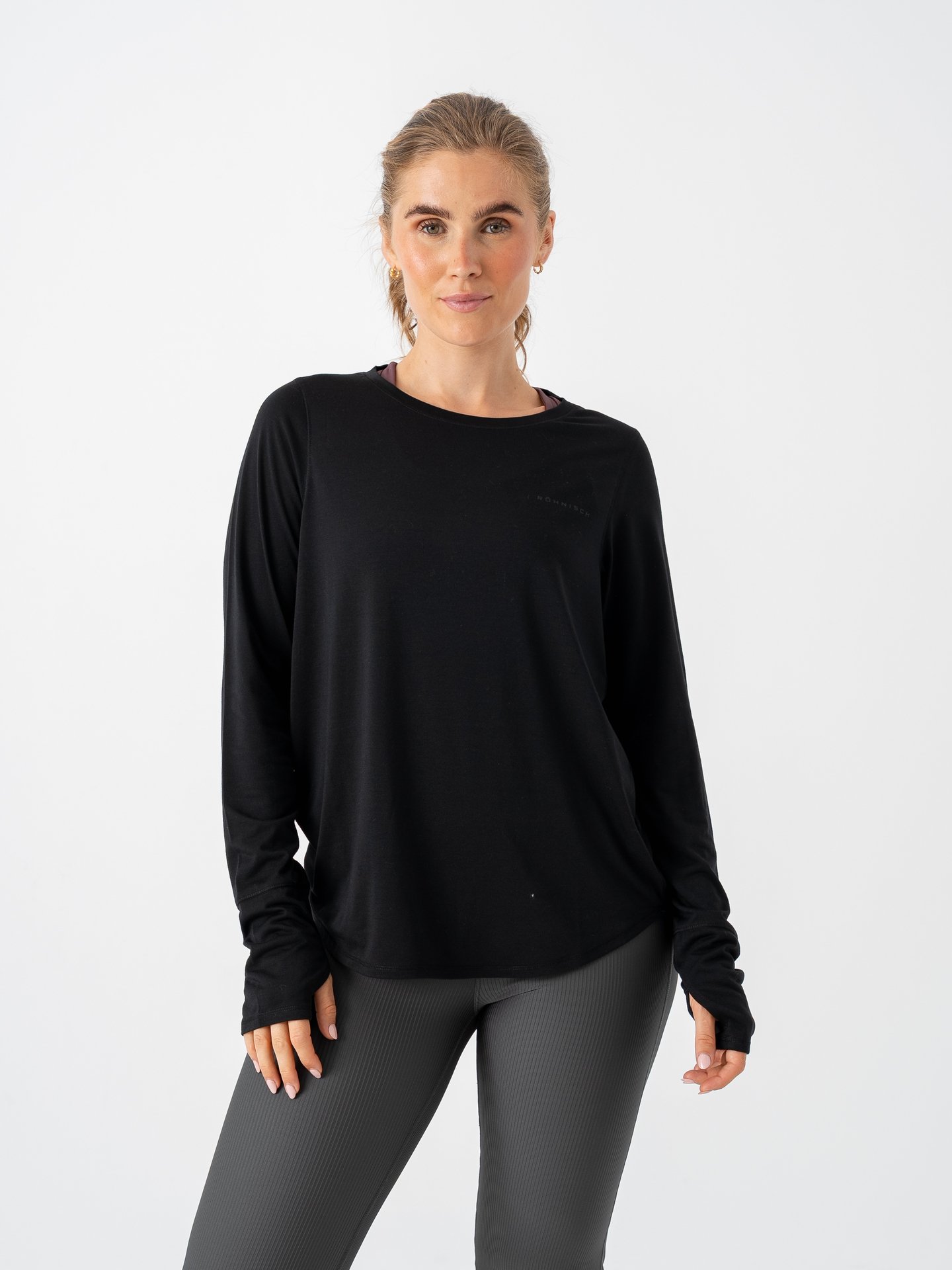Röhnisch Clara Long Sleeve Black