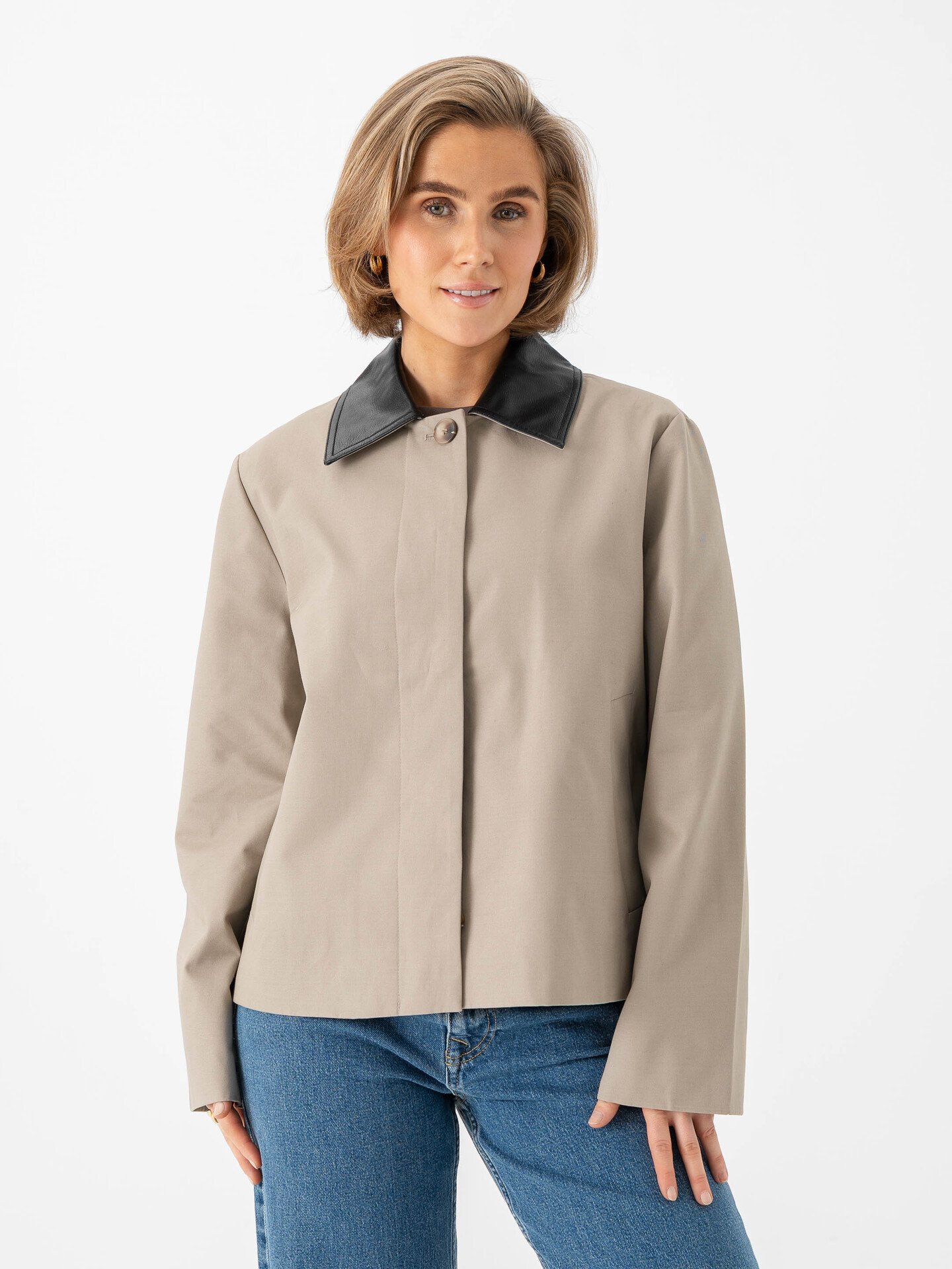 Selected Femme Dalia Jacket Greige