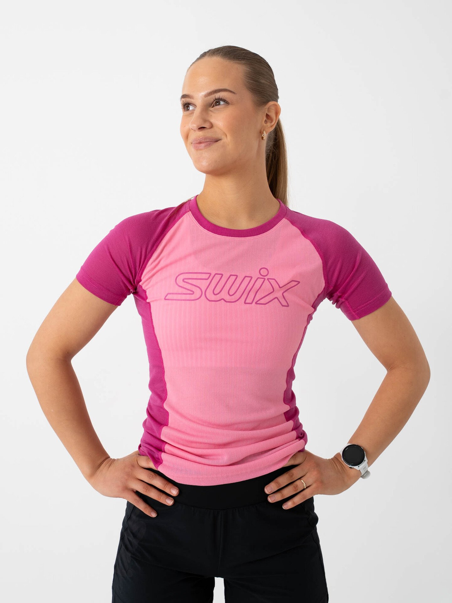 Swix RaceX Light Short Sleeve Sakura / Peony