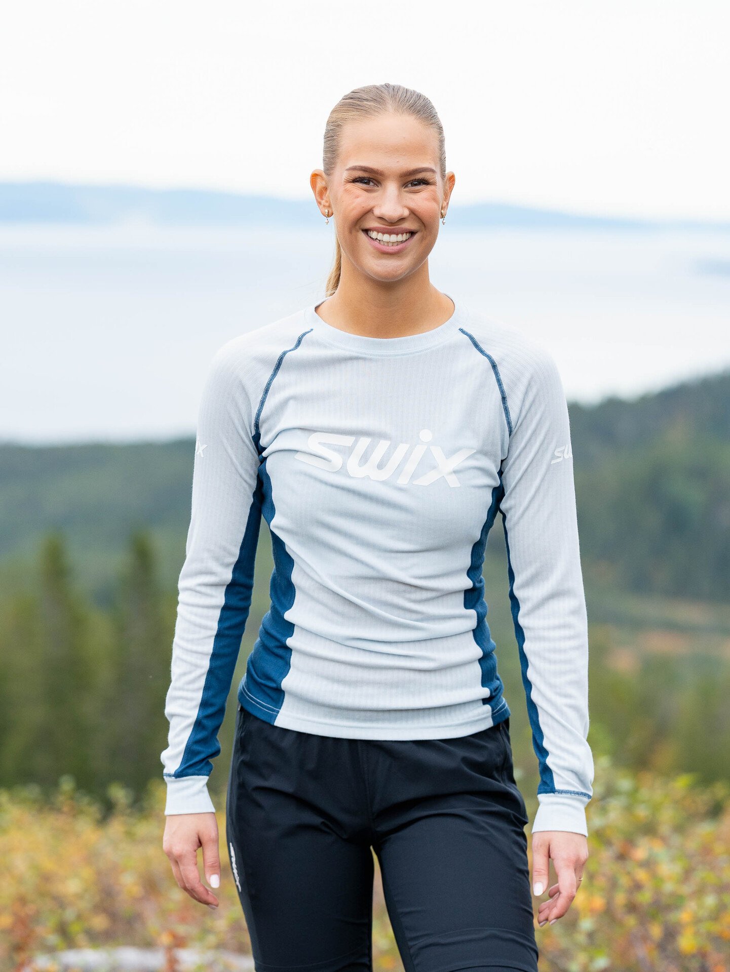 Swix RaceX Classic Long Sleeve Ballad Blue