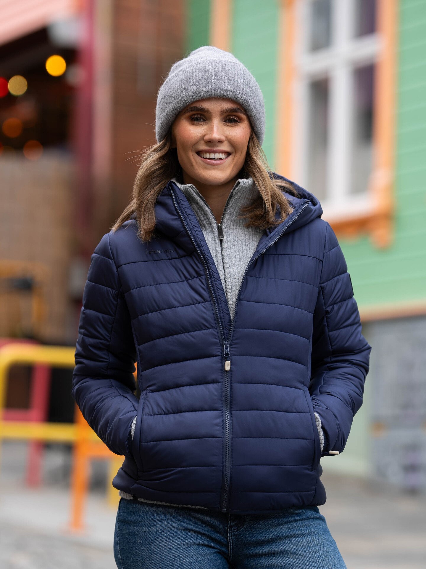 Twentyfour Mode Thermal Jakke Marineblå