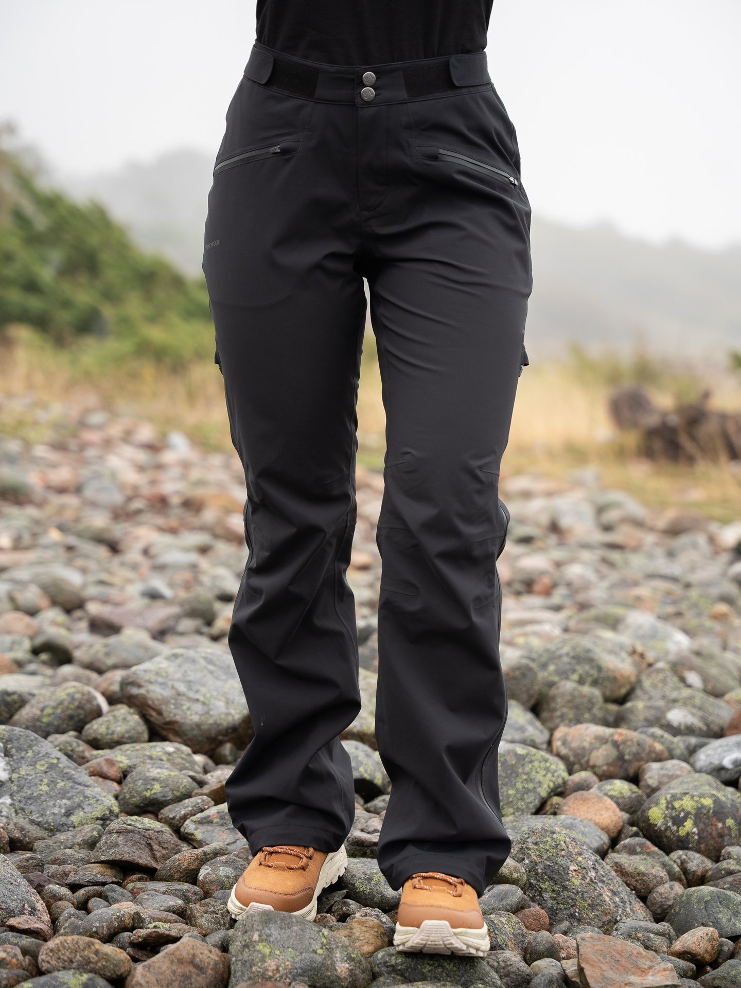 Twentyfour Venture 3-Lags Skallbukse Sort