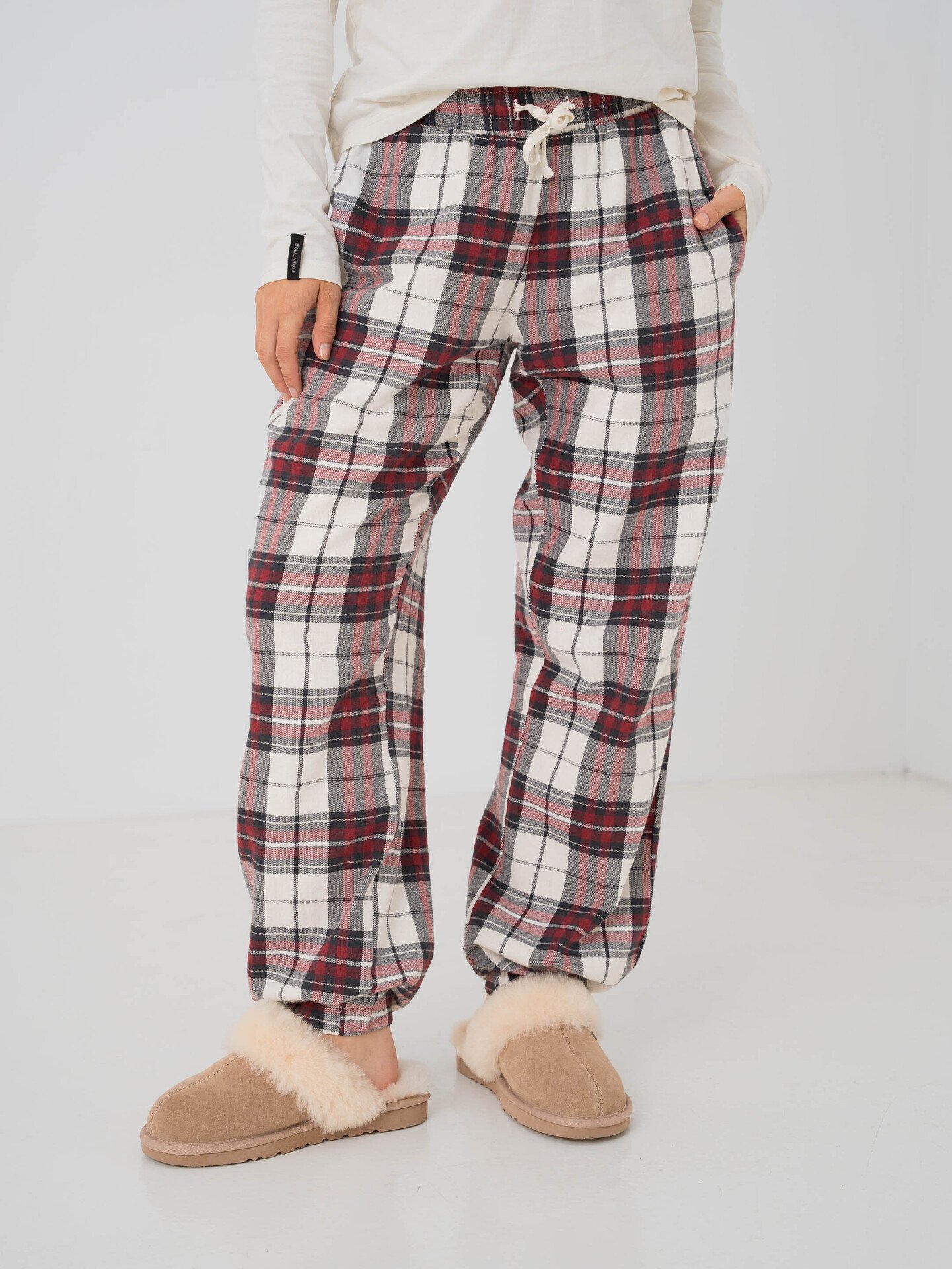 Twentyfour Dreamy Pyjamas Pant Vinrød