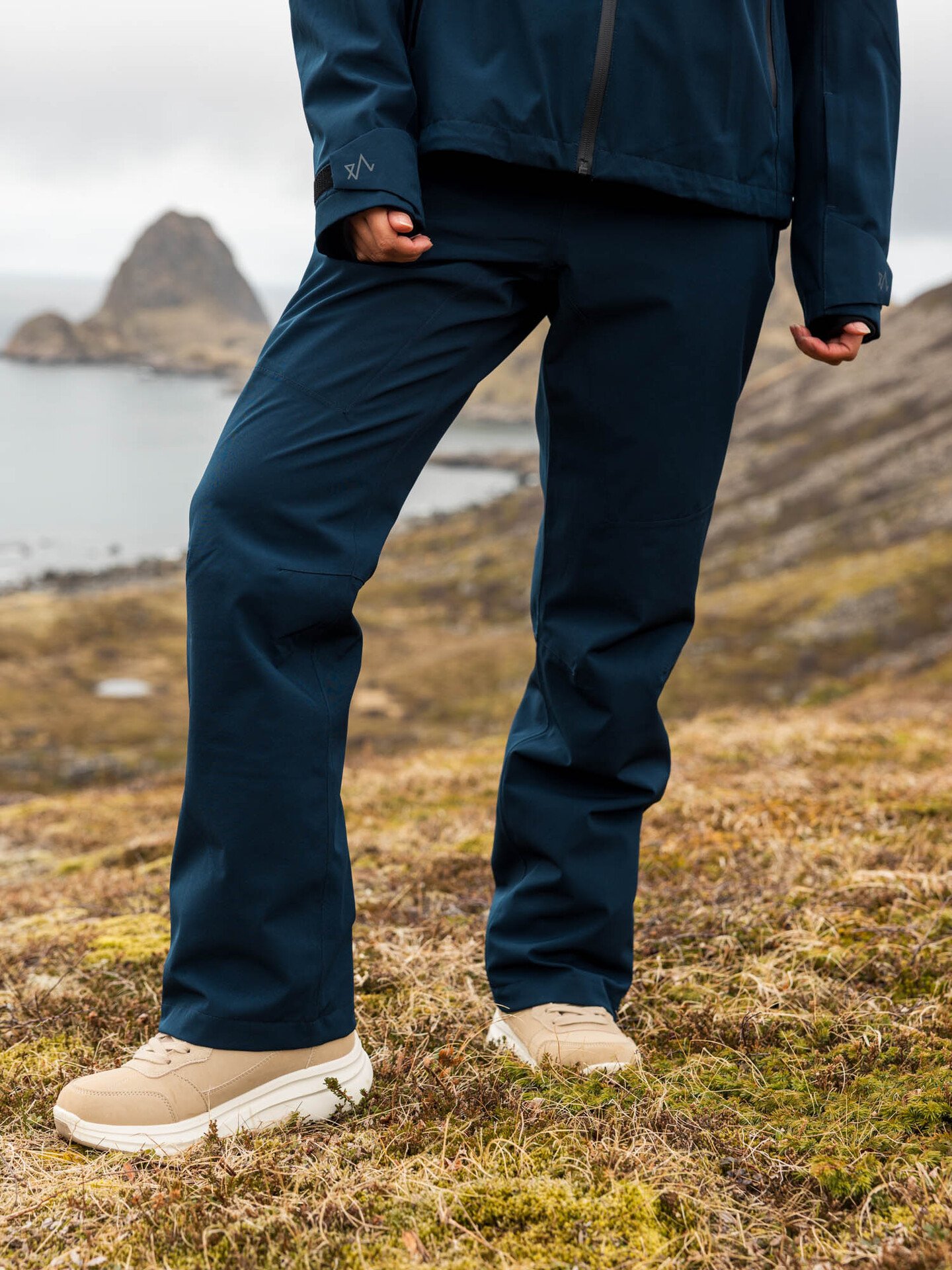 Twentyfour Aurora 2-Lags Skallbukse Marine