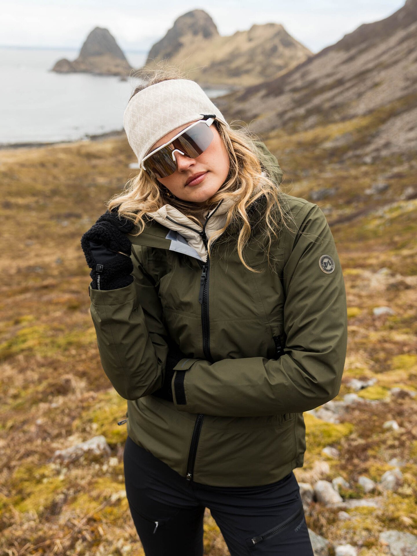 Twentyfour Aurora 3-Lags Skalljakke Furu