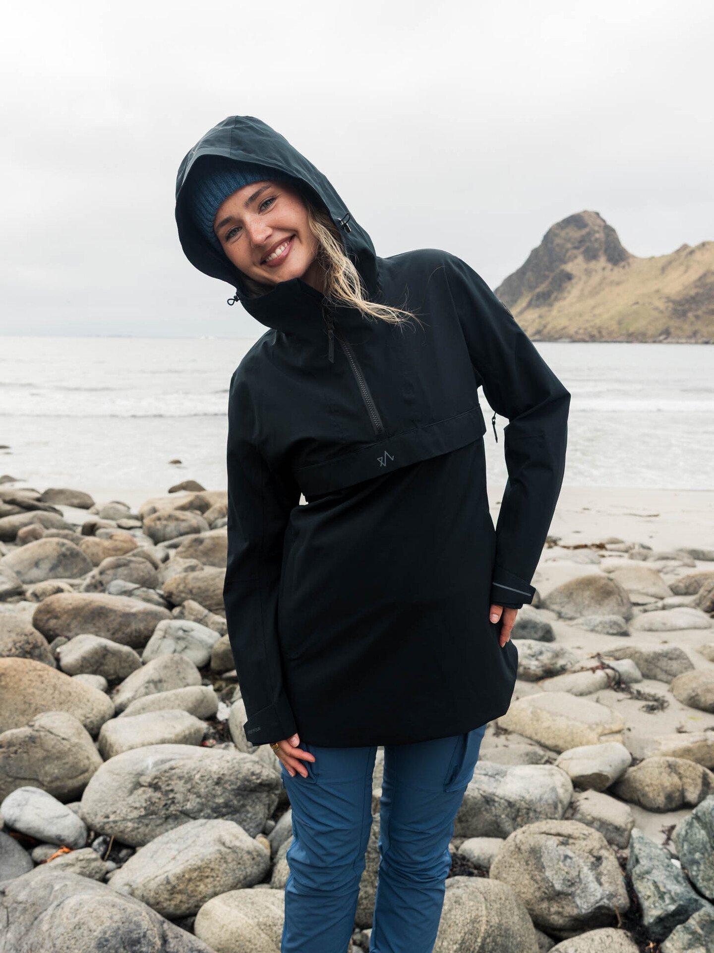 Twentyfour Aurora Skallanorakk Sort