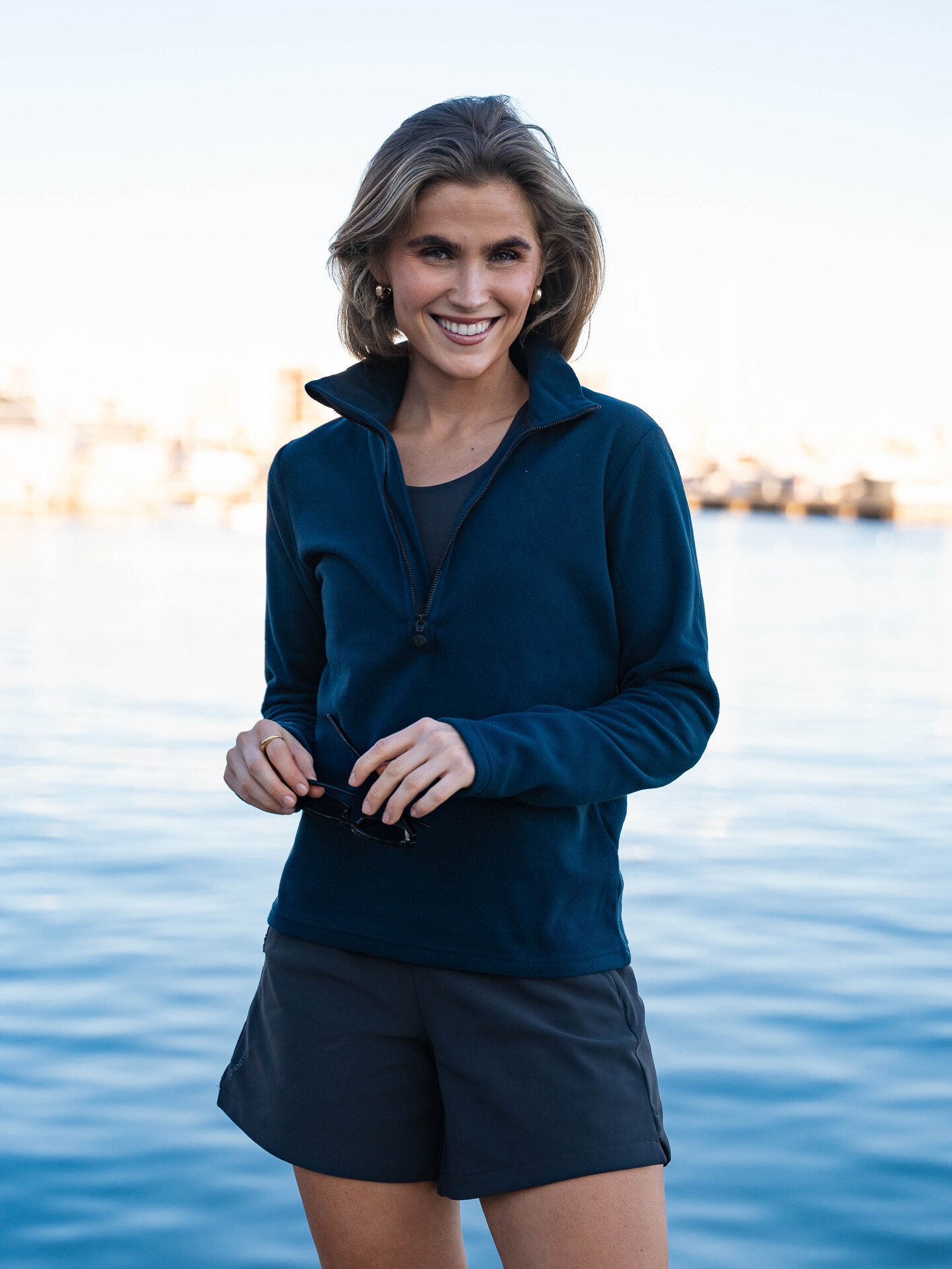 Twentyfour Aurora Half Zip Fleece Marine