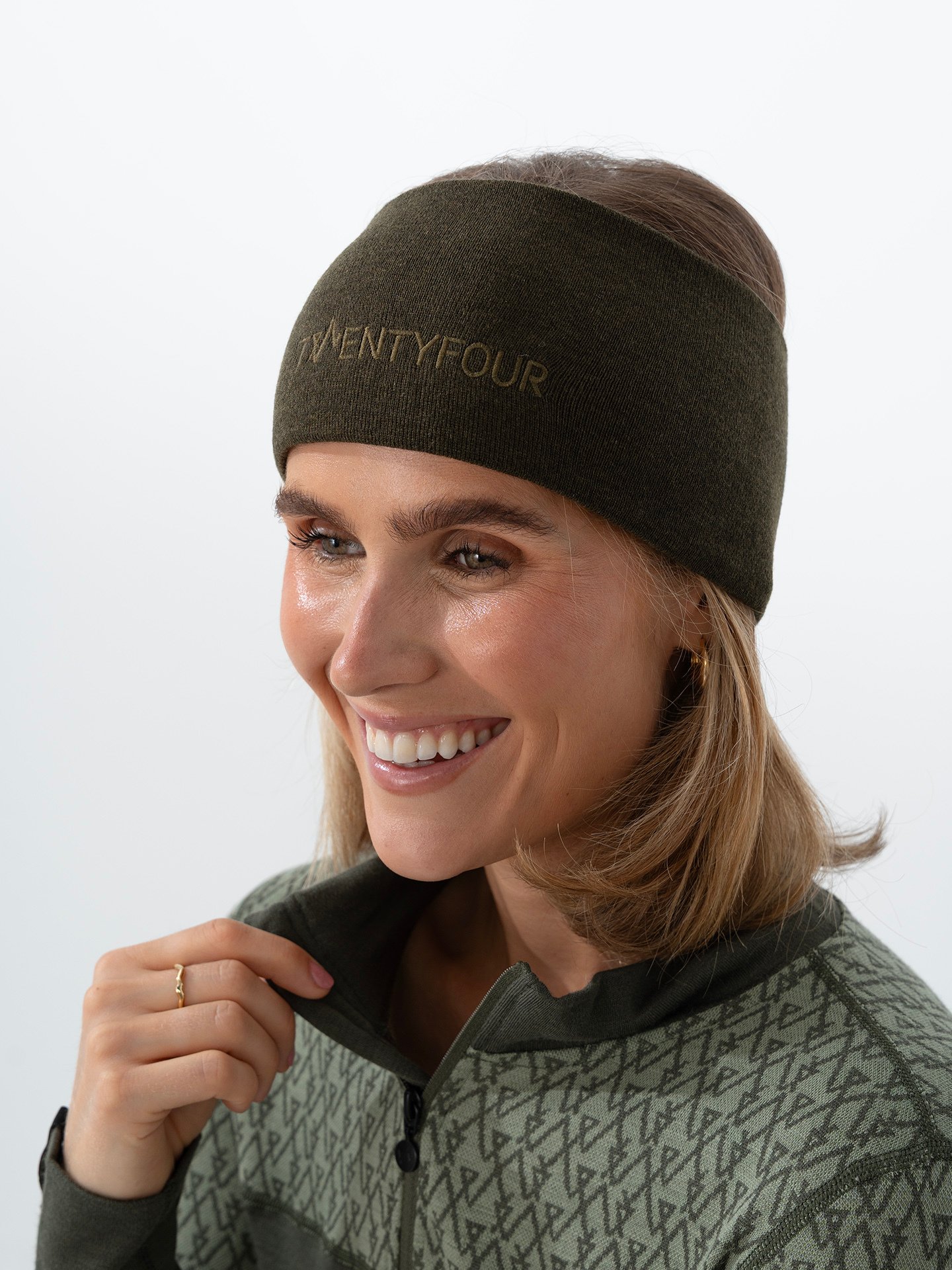 Twentyfour Aurora Basic Pannebånd Mørk Oliven