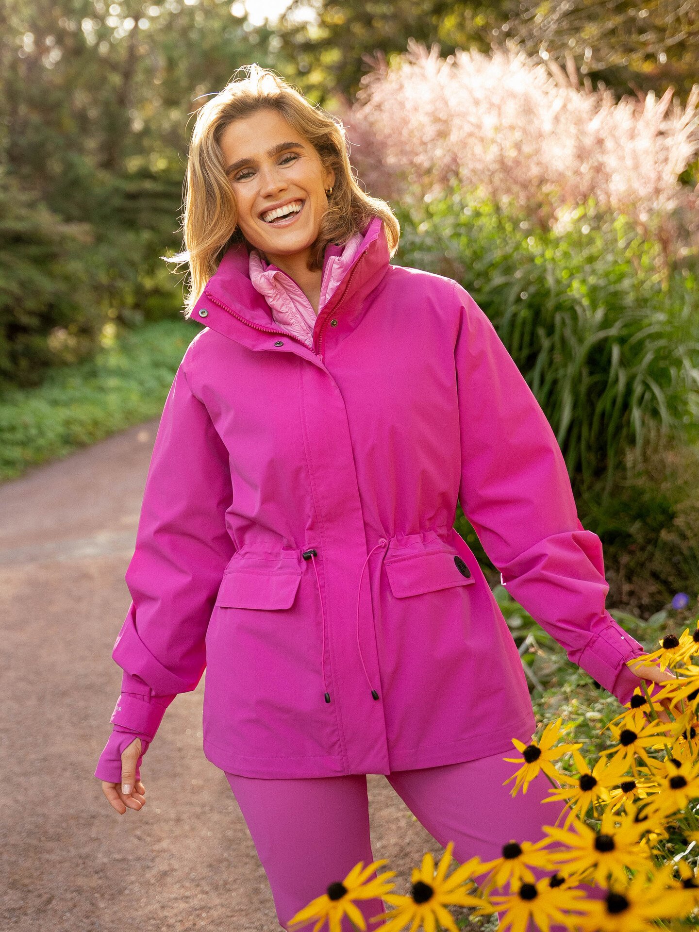 Twentyfour Nina Skalljakke Fuksia