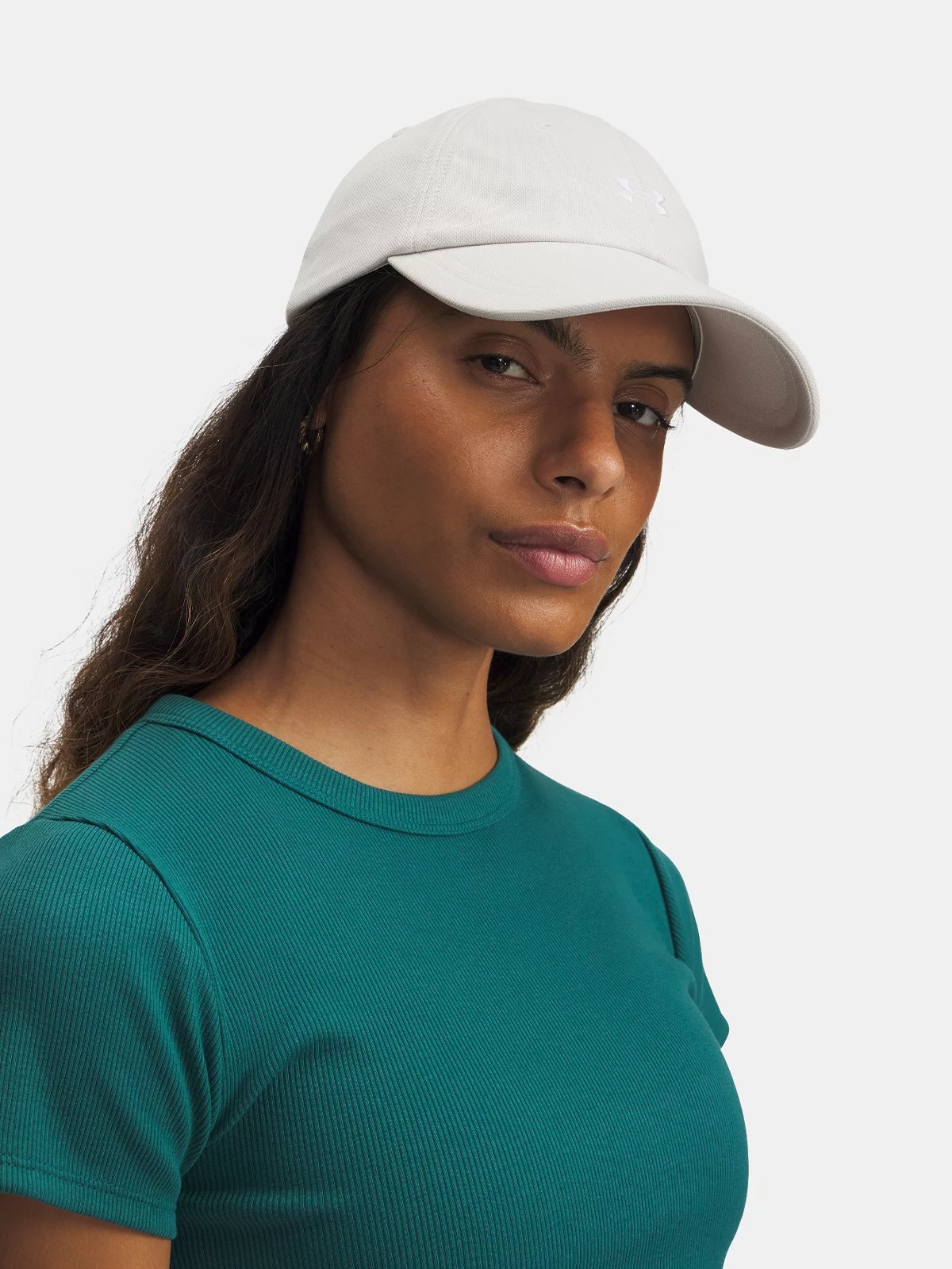 Under Armour Women`s Blitzing Low Adjustable Hat Summit White / White