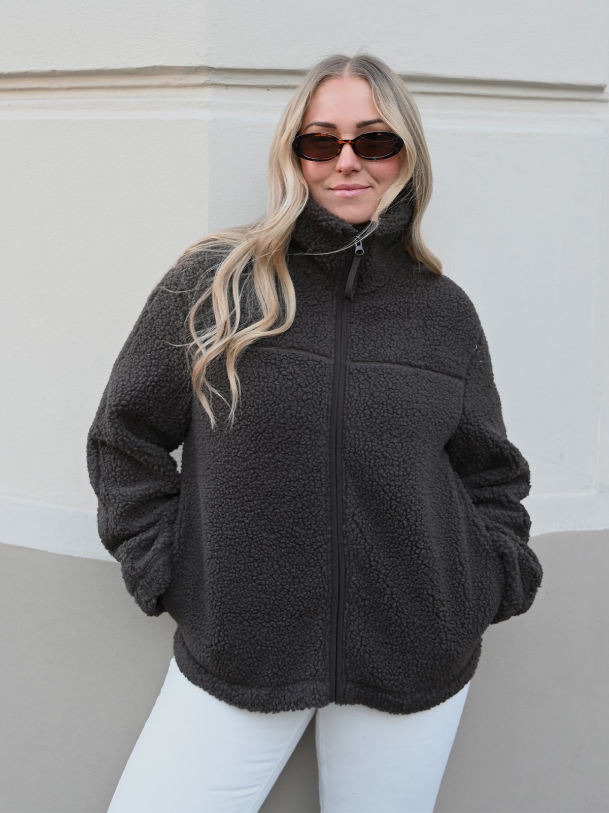 Vero Moda Karla Teddy Jacket Chocolate Torte