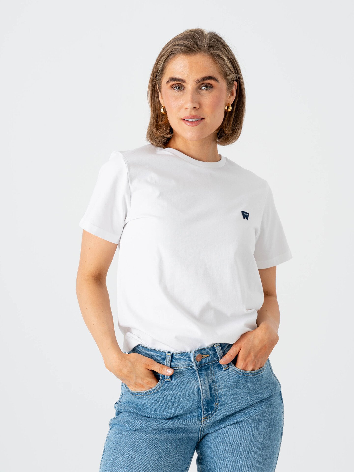 Wrangler Sign Off Tee White