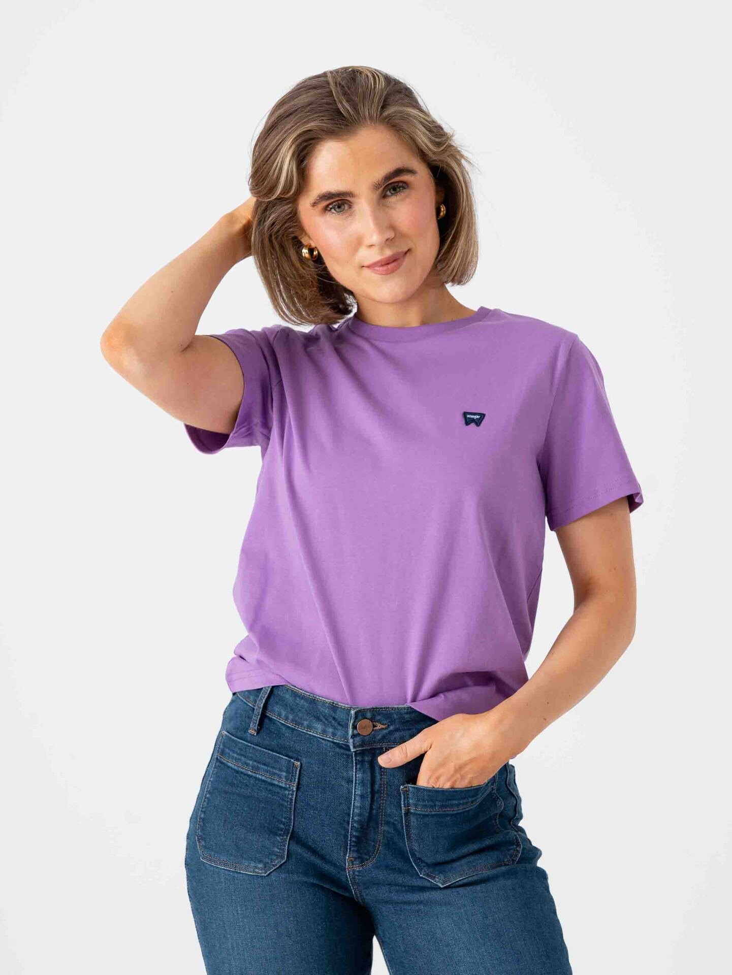 Wrangler Sign Off Tee Bellflower