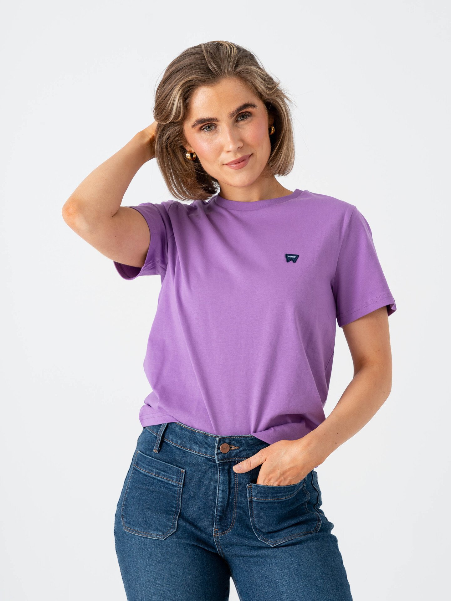 Wrangler Sign Off Tee Bellflower