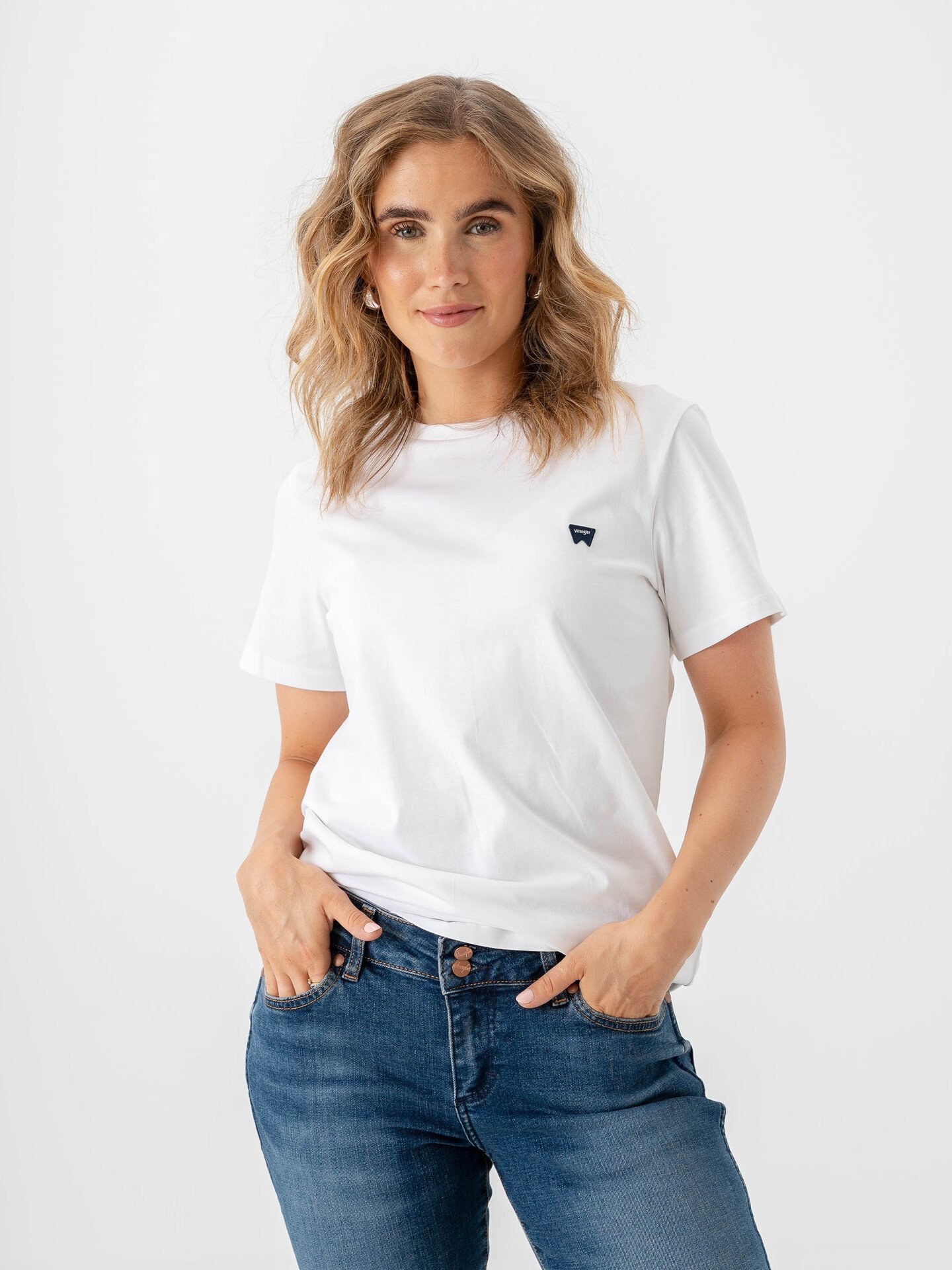 Wrangler Sign Off Tee White
