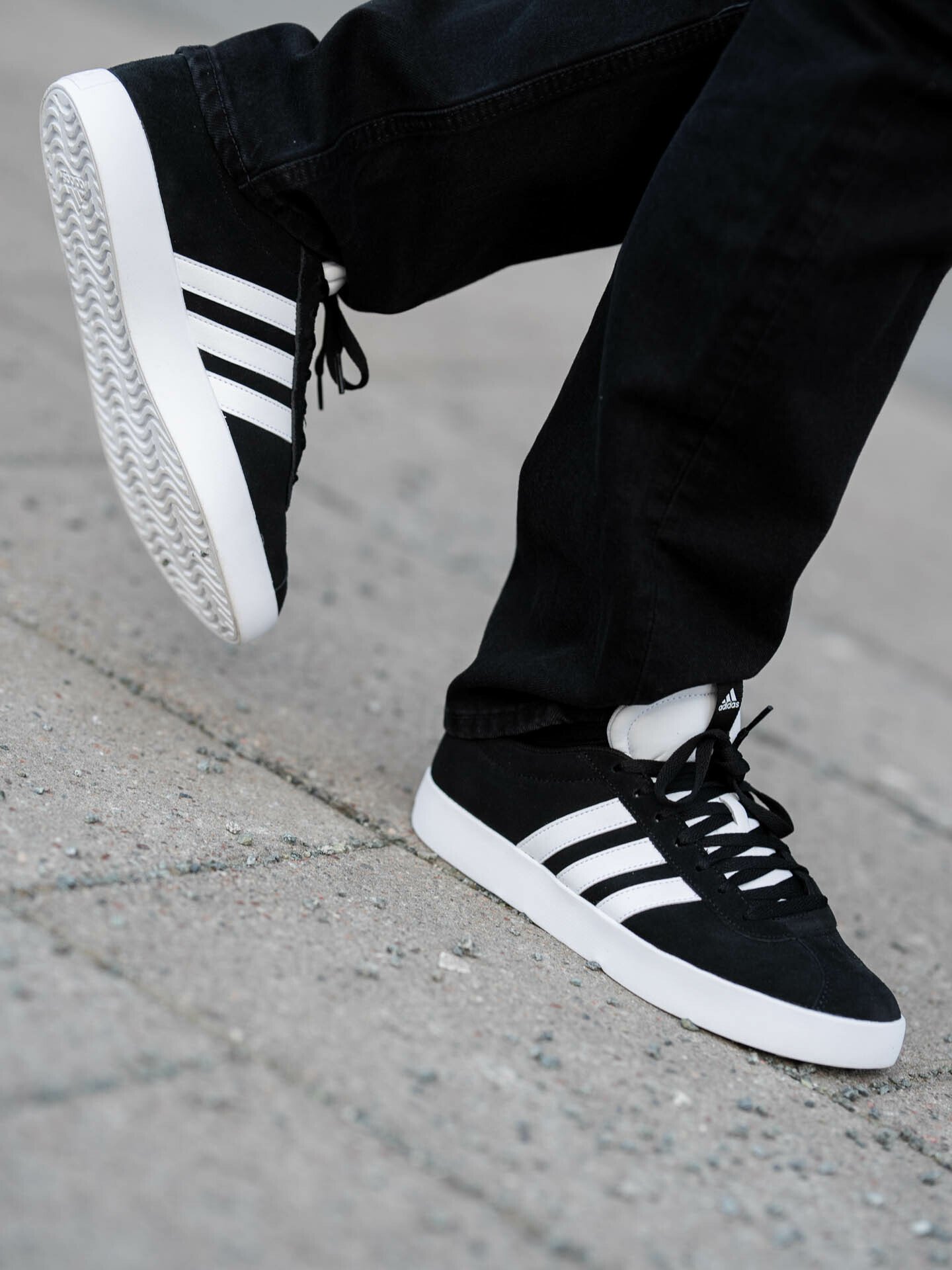 adidas VL Court 3.0 Core Black / Cloud White / Core Black