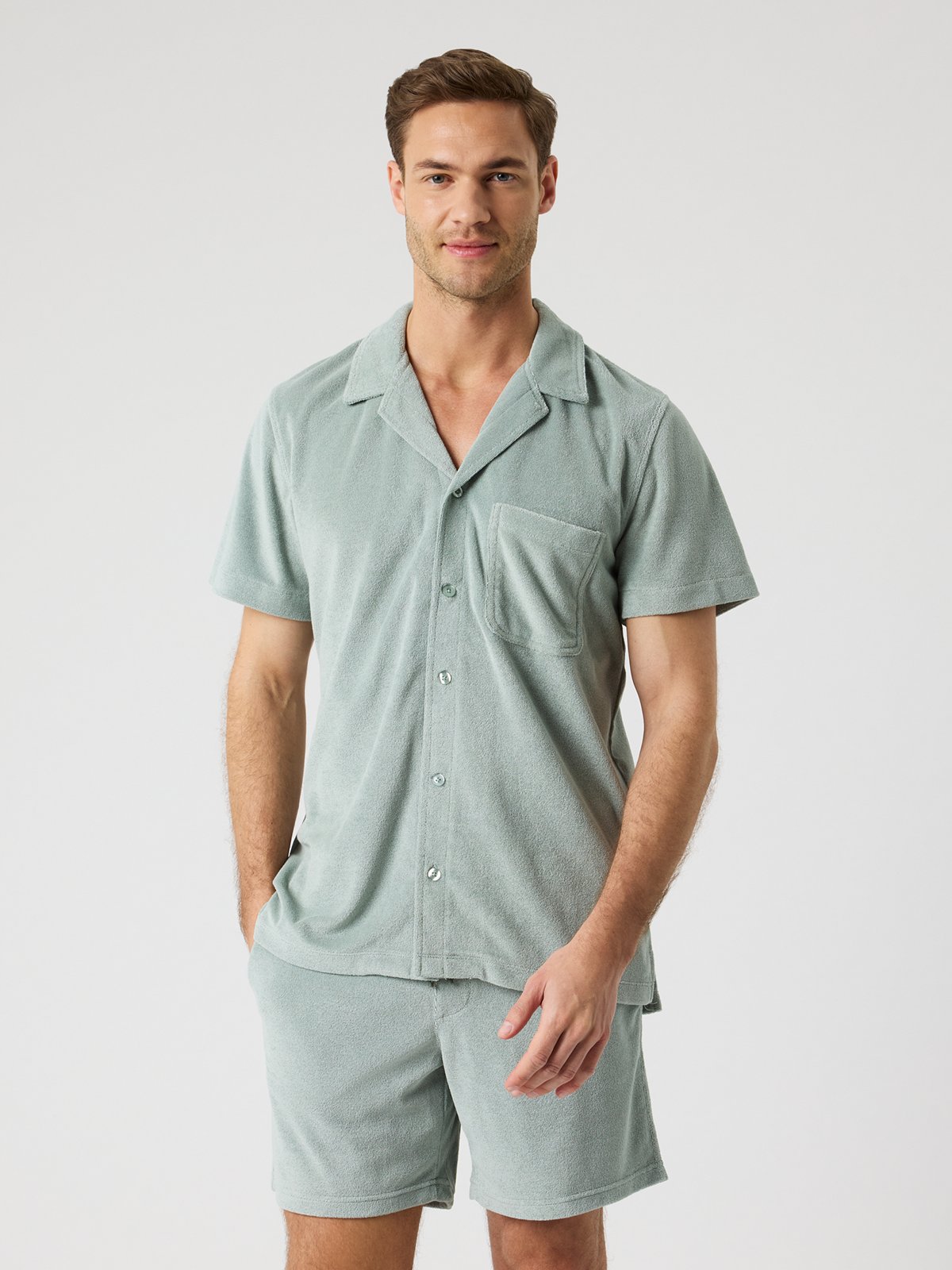 Björn Borg Toweling Shirt Slate Gray