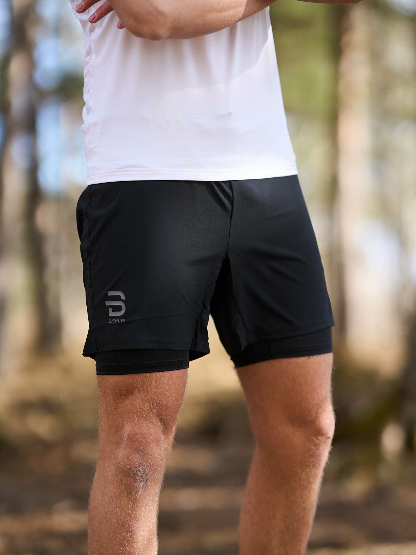 Dæhlie Shorts Run 2in1 Black