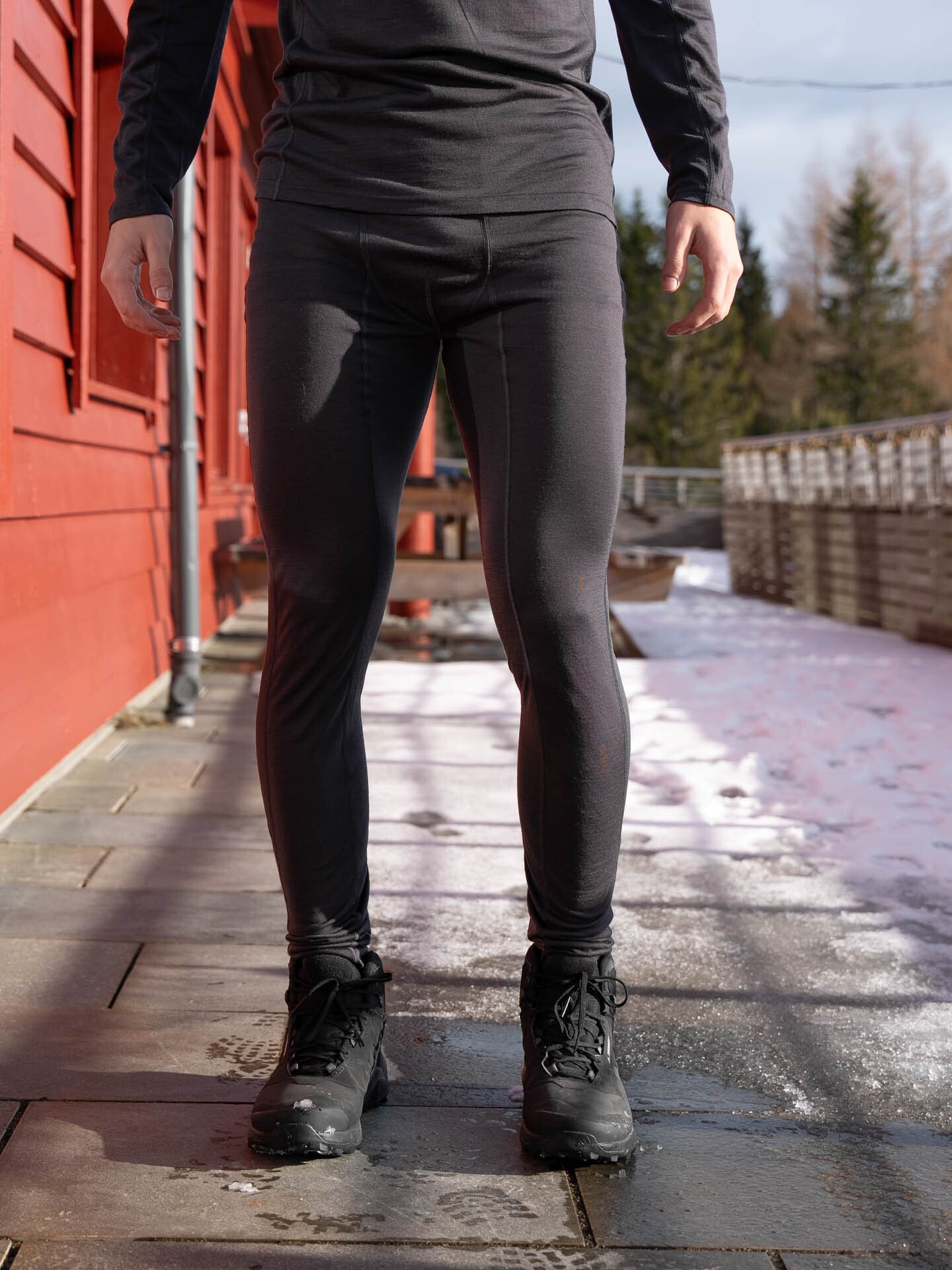 Dæhlie Performance Wool Pant Obsidian