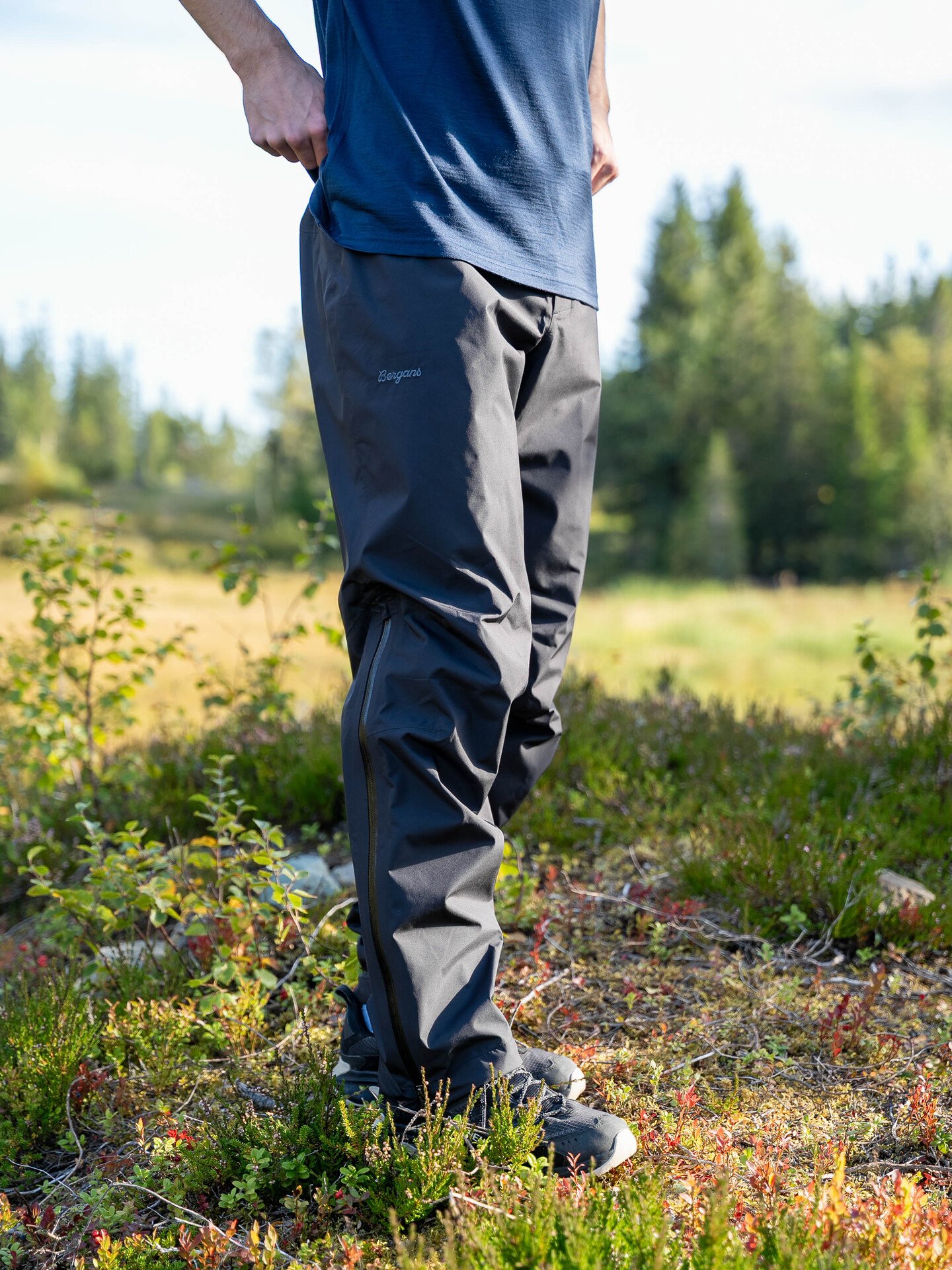 Bergans Vaagaa Light 3L Shell Pants Men Black
