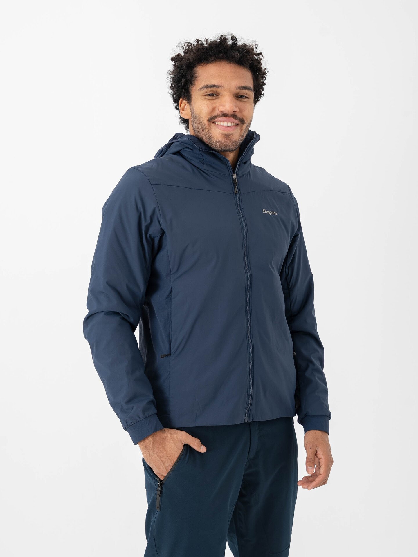 Bergans Holo Hood Jacket Man Navy Blue