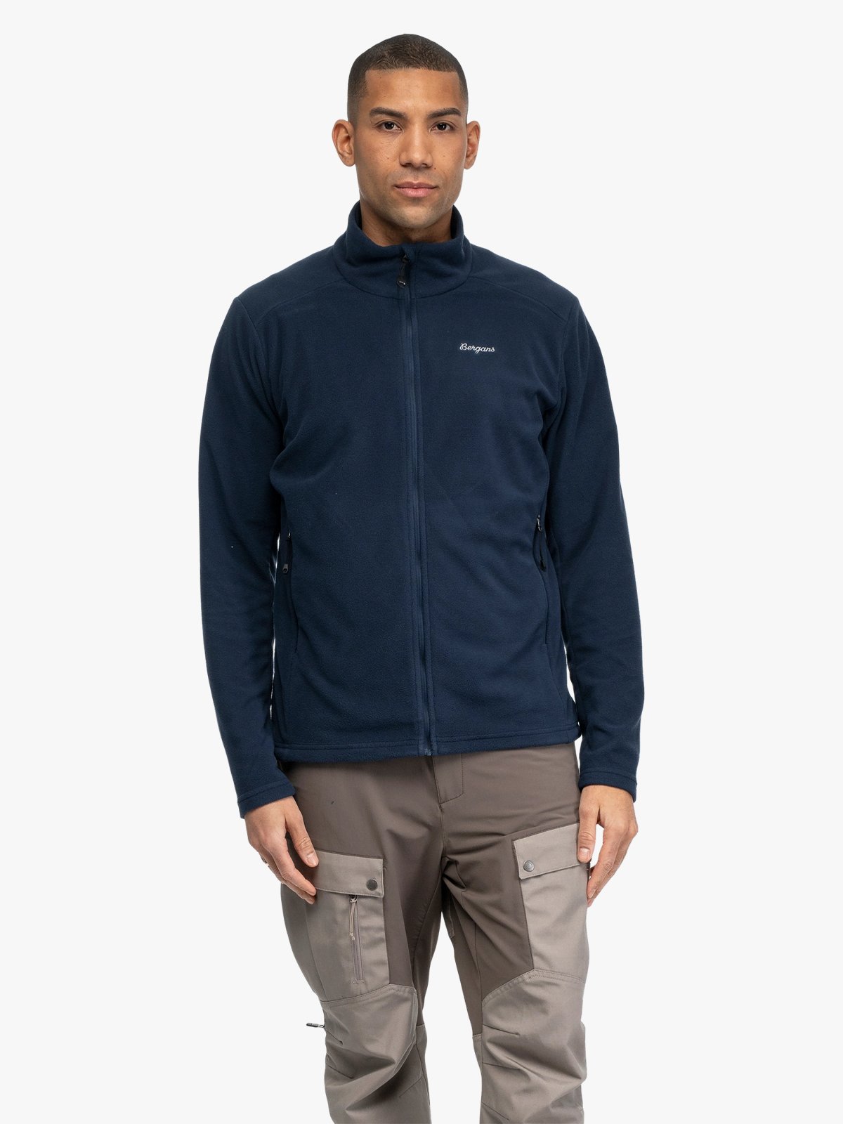 Bergans Finnsnes Fleece Jacket Men Navy Blue