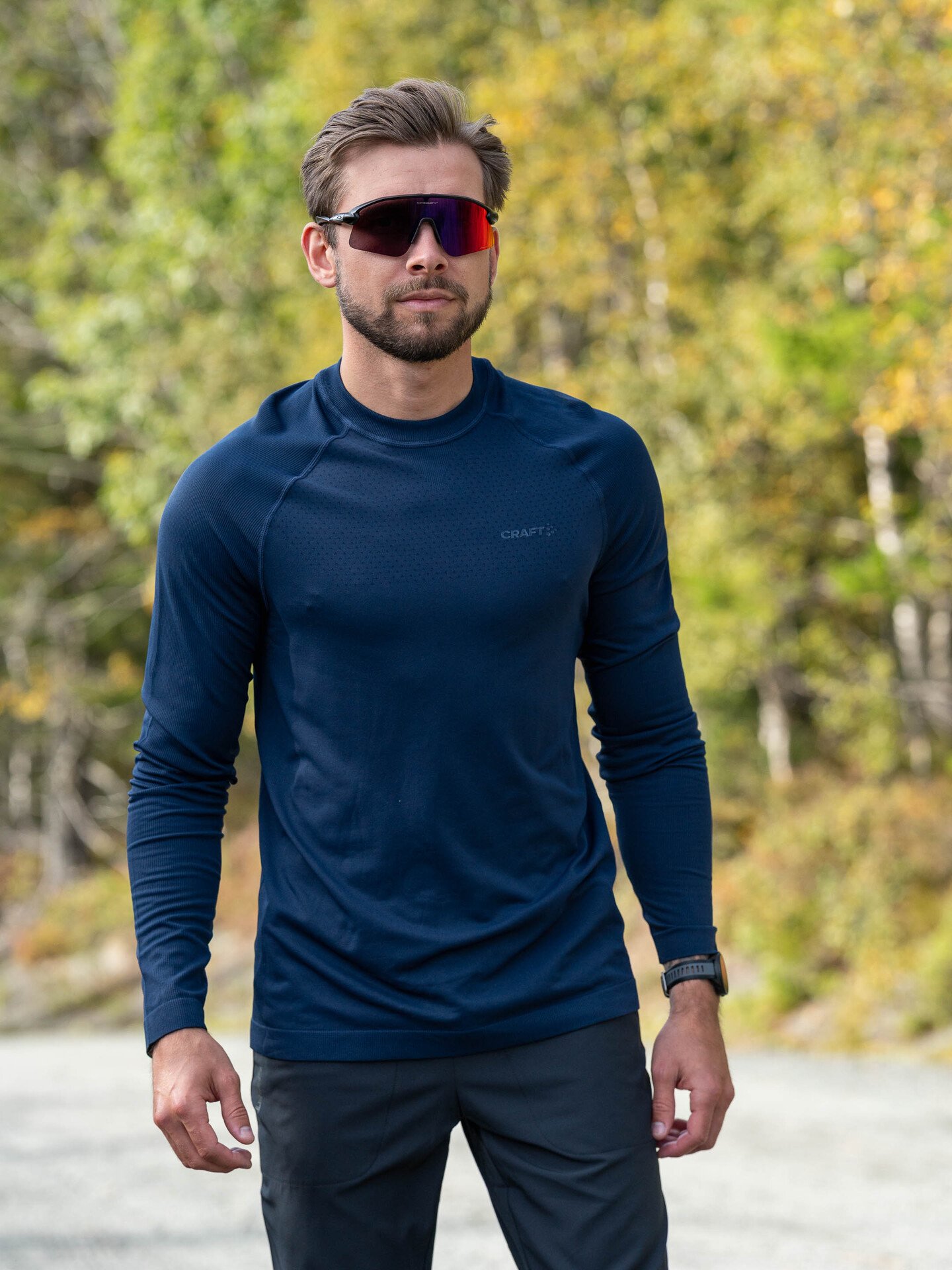 Craft Active Comfort Long Sleeve 2 Tee Blaze