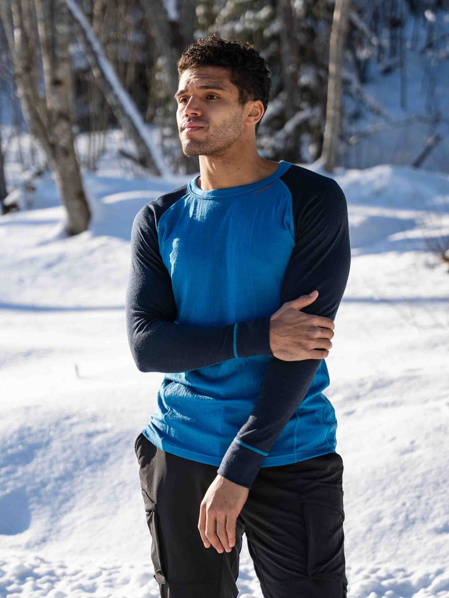 Devold Duo Active Merino 205 Shirt Man Blue/Ink