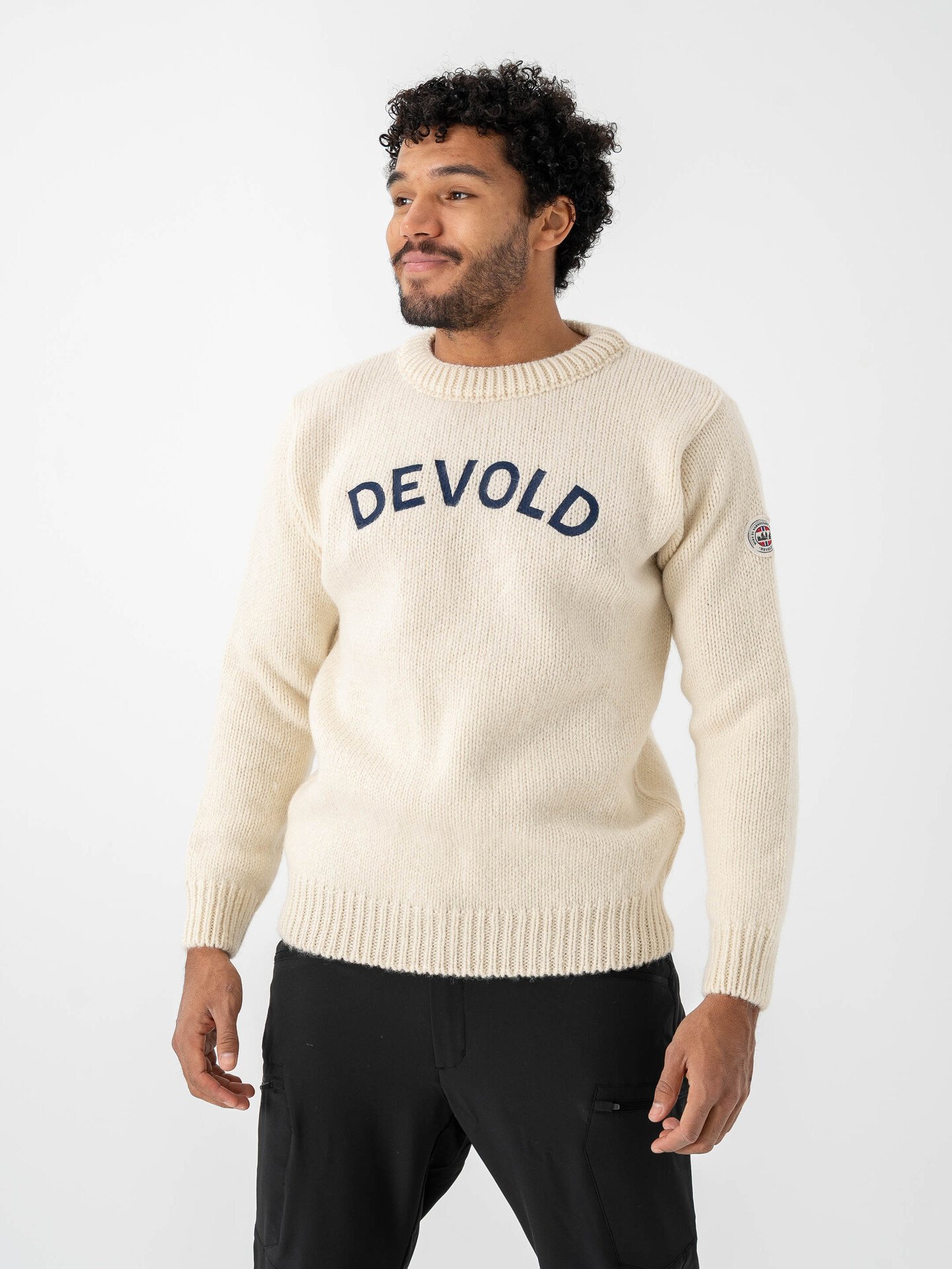 Devold Nansen Legacy Sweater Offwhite/Ink