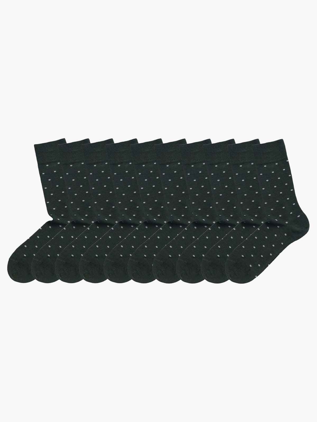 Eton 10pk Bambus dots Olive/beige