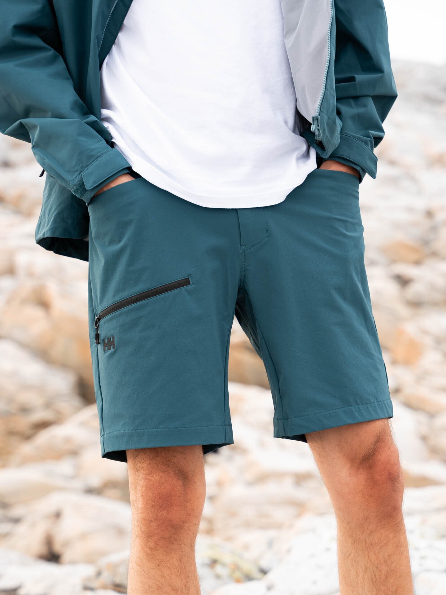 Helly Hansen Blaze Softshell  Shorts Dark Creek
