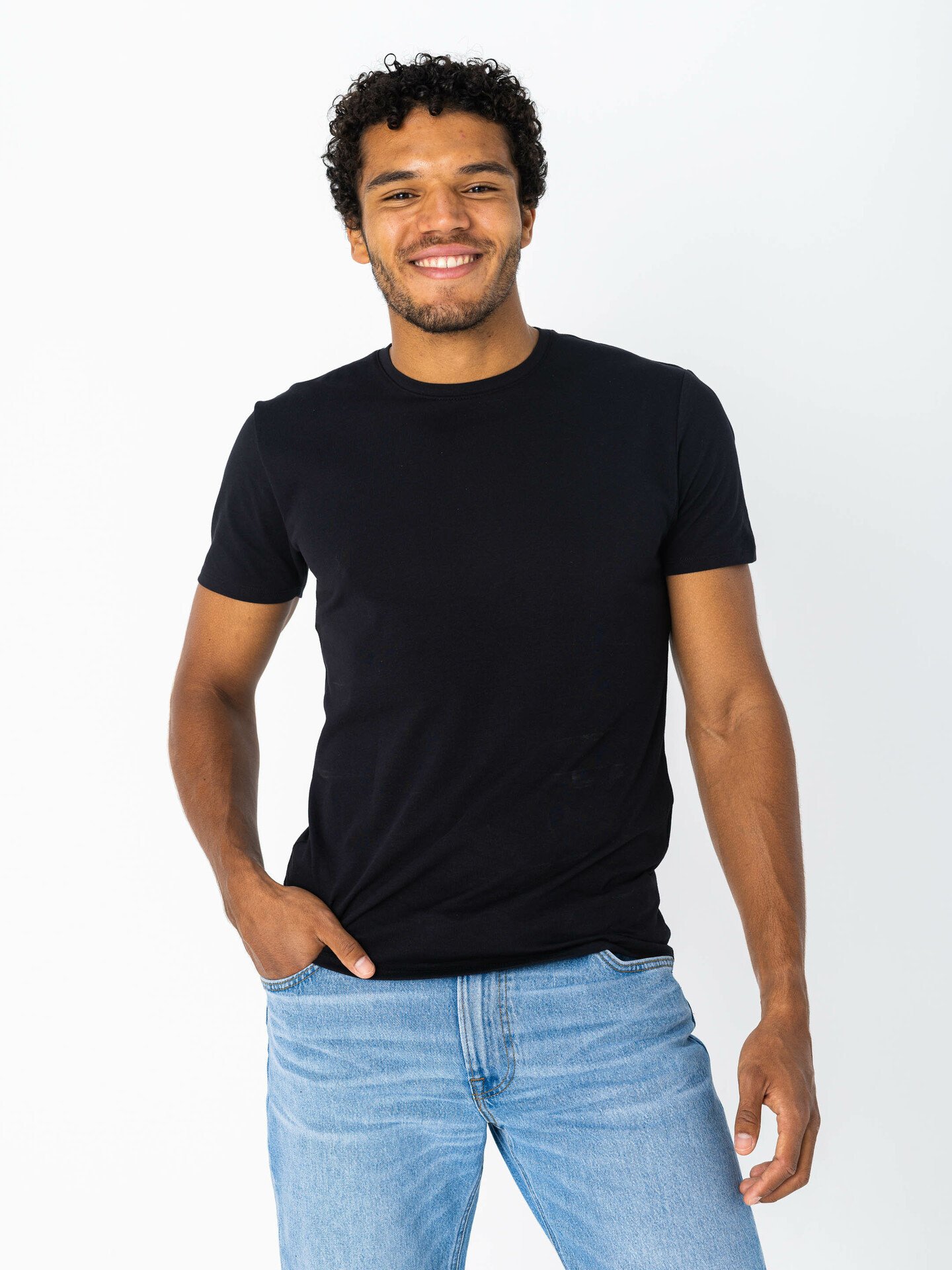 Selected Homme Aspen Short Sleeve O-Neck Tee Black