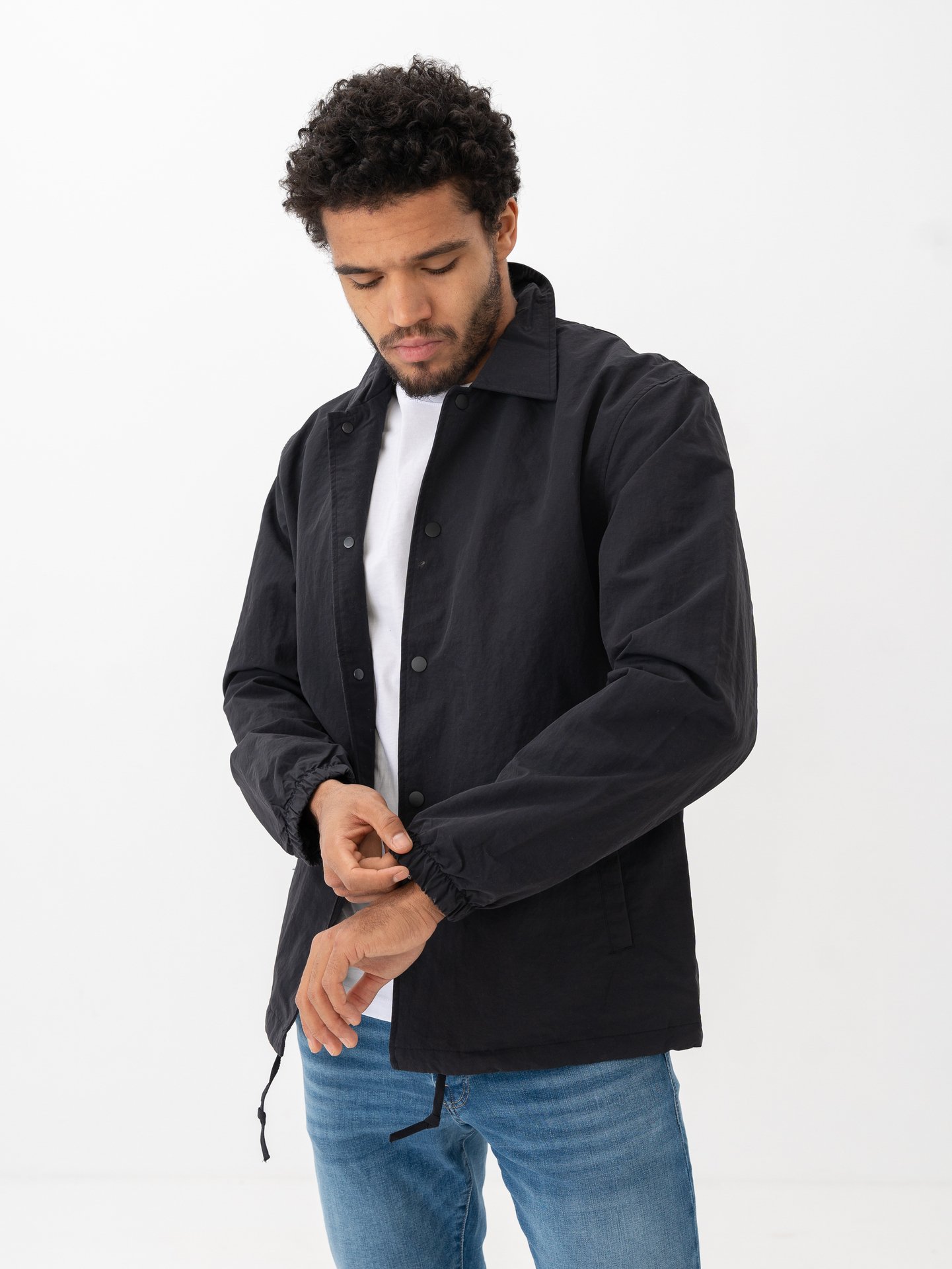 Selected Homme Archive Coach Jacket Black
