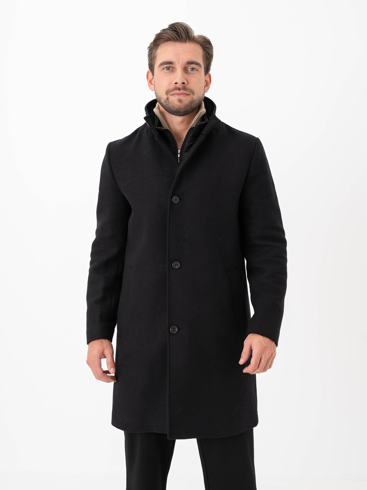 Selected Homme Rainar Lano Coat Black
